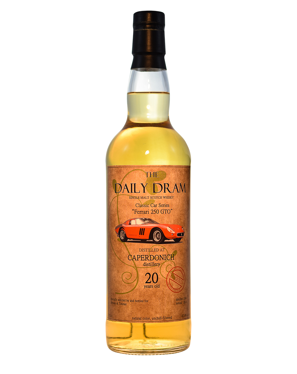 Caperdonich 1994 - Daily Dram Classic Cars Series Musthave Malts MHM