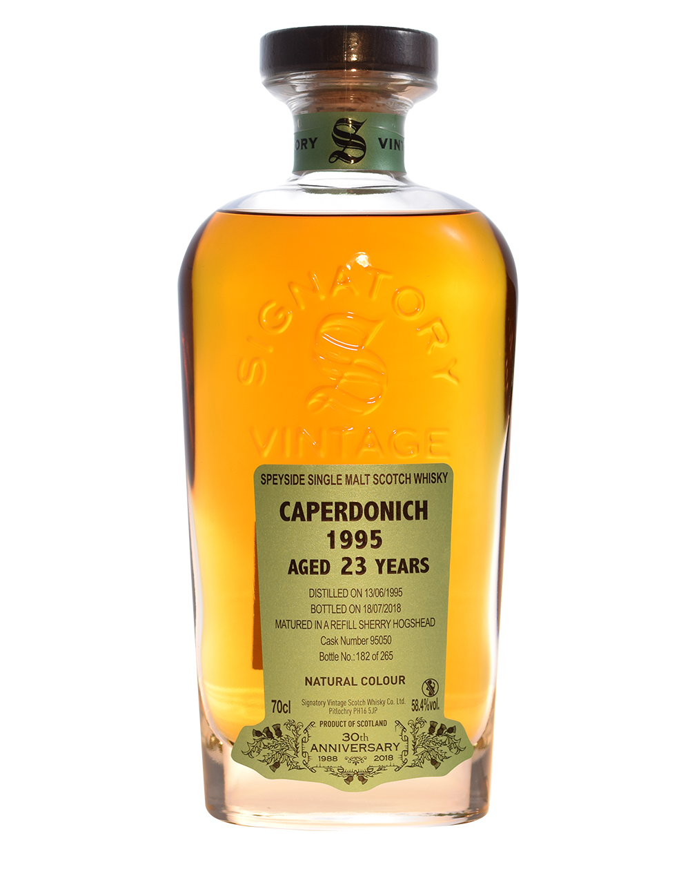 Caperdonich 1995 Signatory Vintage (23 Years Old) Musthave Malts MHM