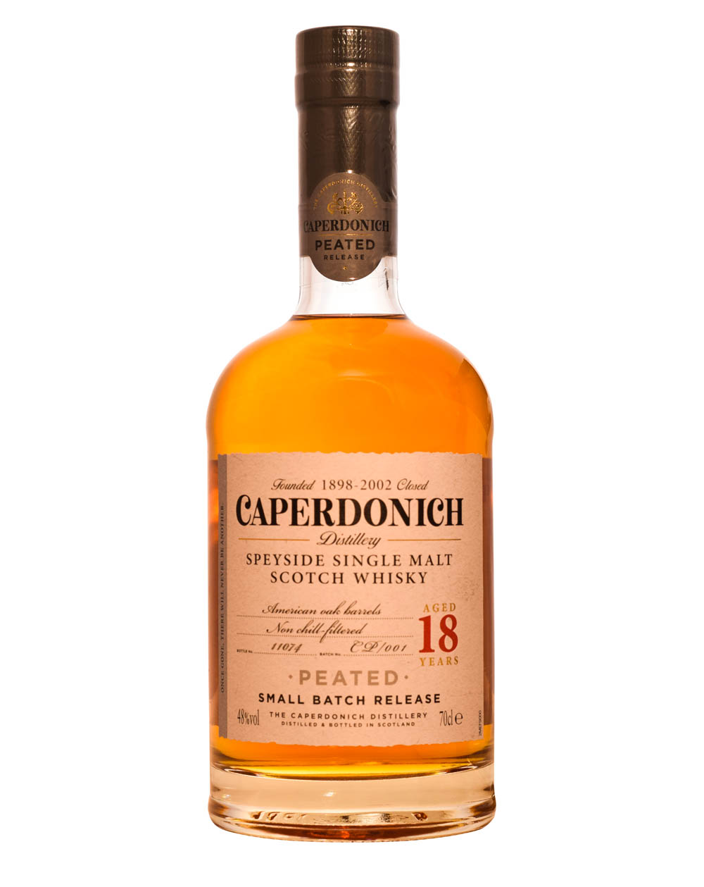 Caperdonich Peated - Batch CP 001 (18 Years Old) Musthave Malts MHM