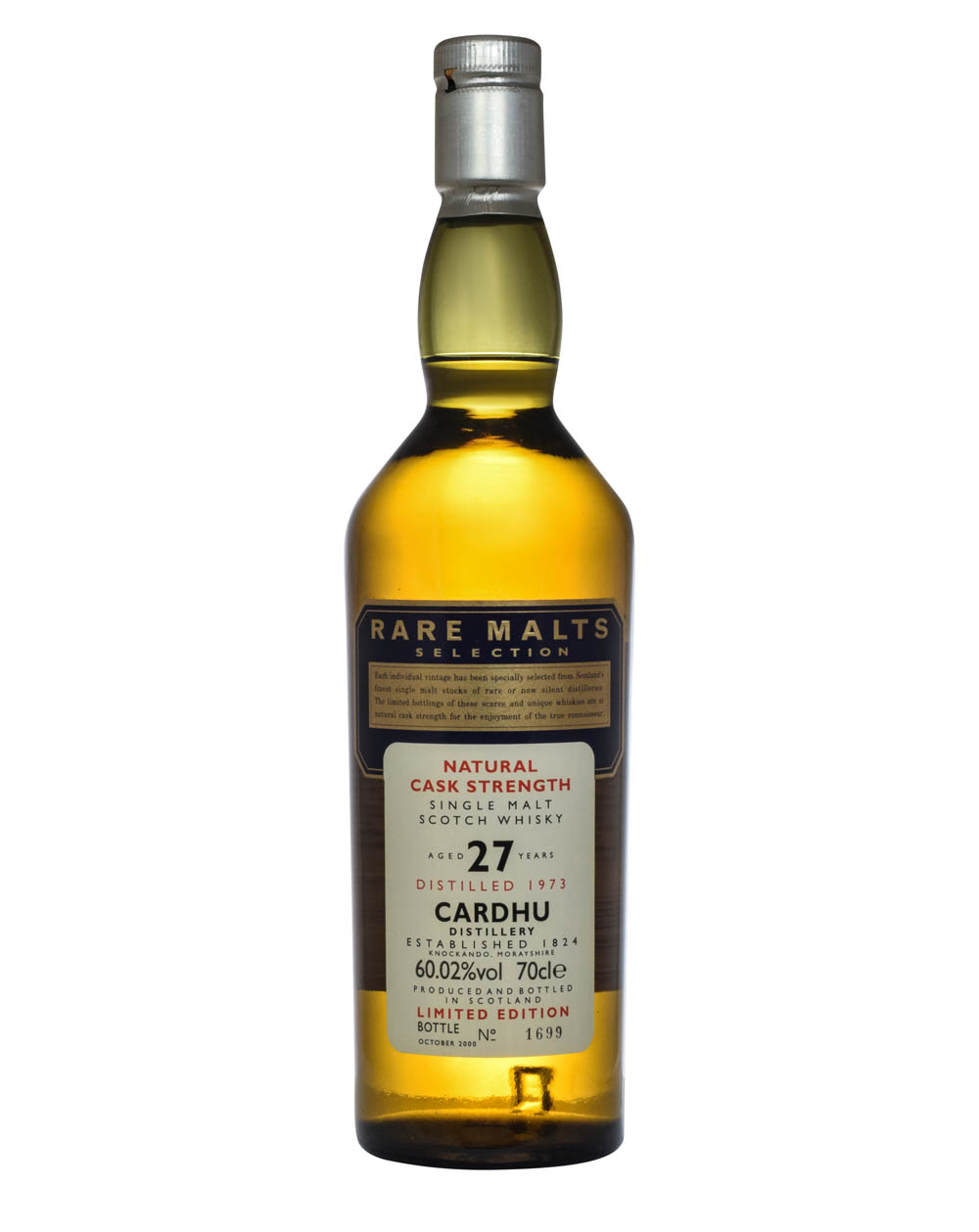 Cardhu 1973 Rare Malts Selection 27 Years Old Musthave Malts MHM