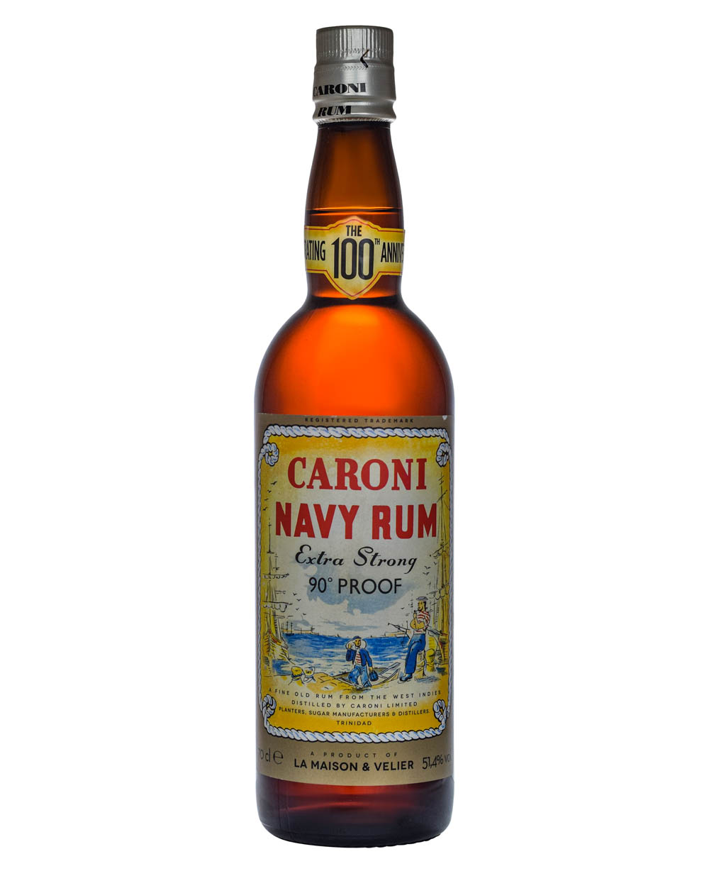 Caroni 100th Anniversary Extra Strong Navy Rum Musthave Malts MHM