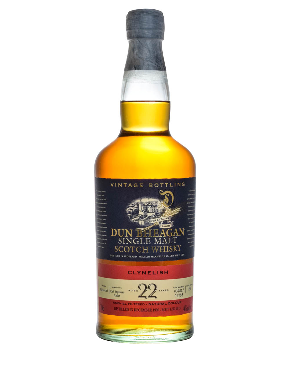 Clynelish 22 Years Old Dun Bheagan 1990 Musthave Malts MHM
