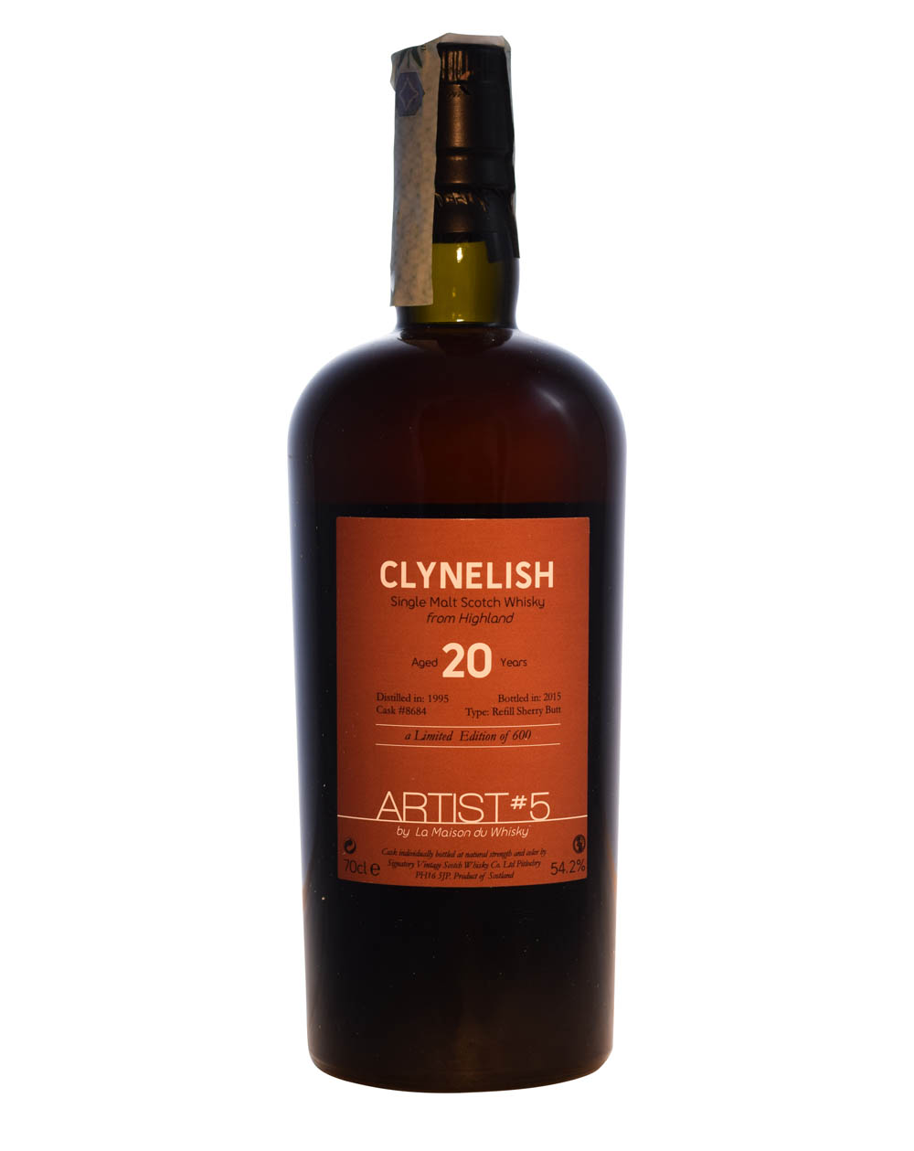 Clynelish Artist #5 (20 Years Old) Front
