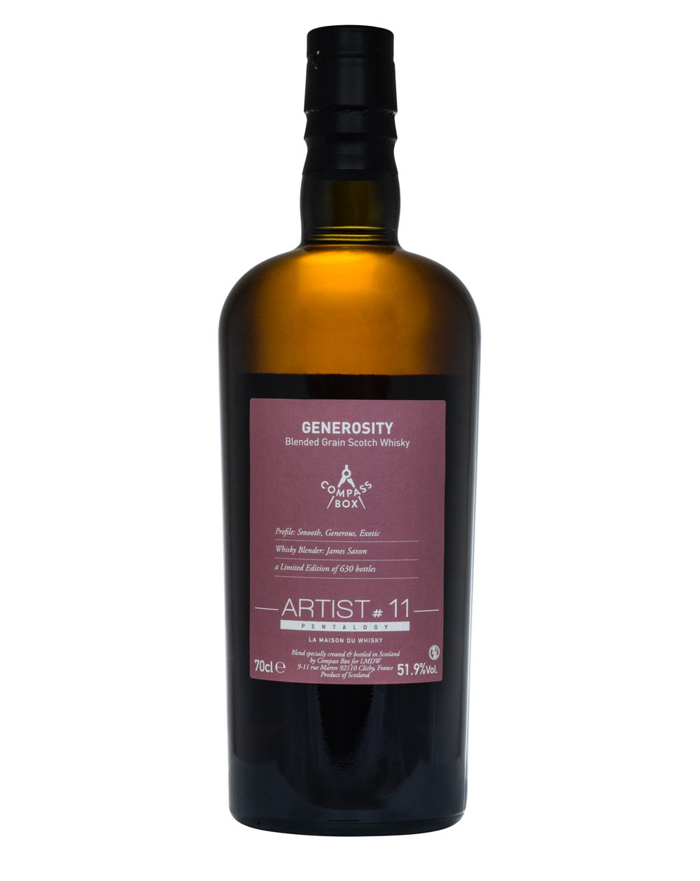 Compass Box Generosity Artist #11 A Musthave Malts MHM