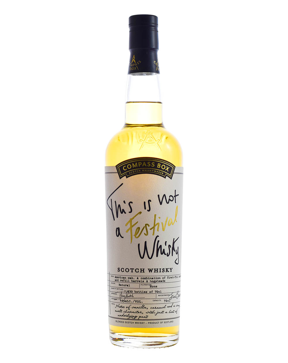 Compass Box This Is Not A Festival Whisky Musthave Malts MHM