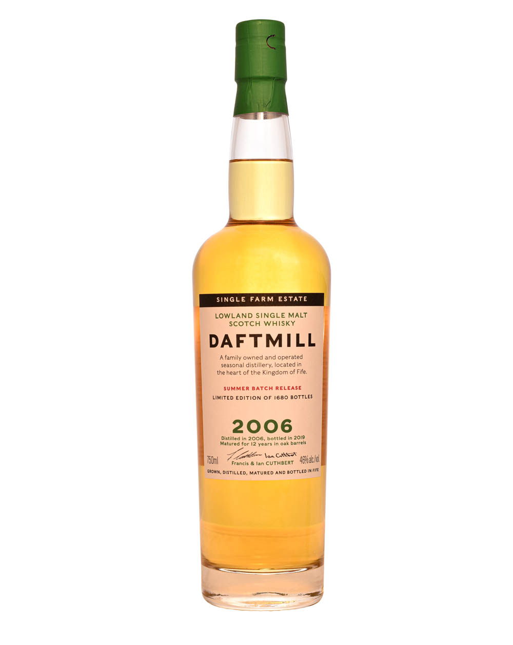 Daftmill 2006 Summer Batch Release 2019 (12 Years Old) Musthave Malts MHM