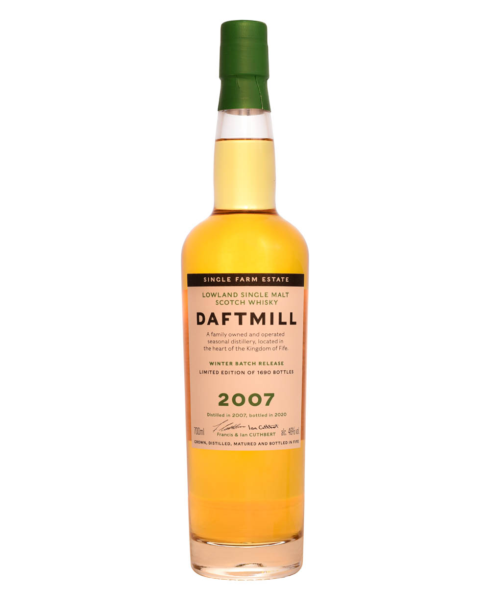 Daftmill 2007 Winter Batch Release 2020 Musthave Malts MHM