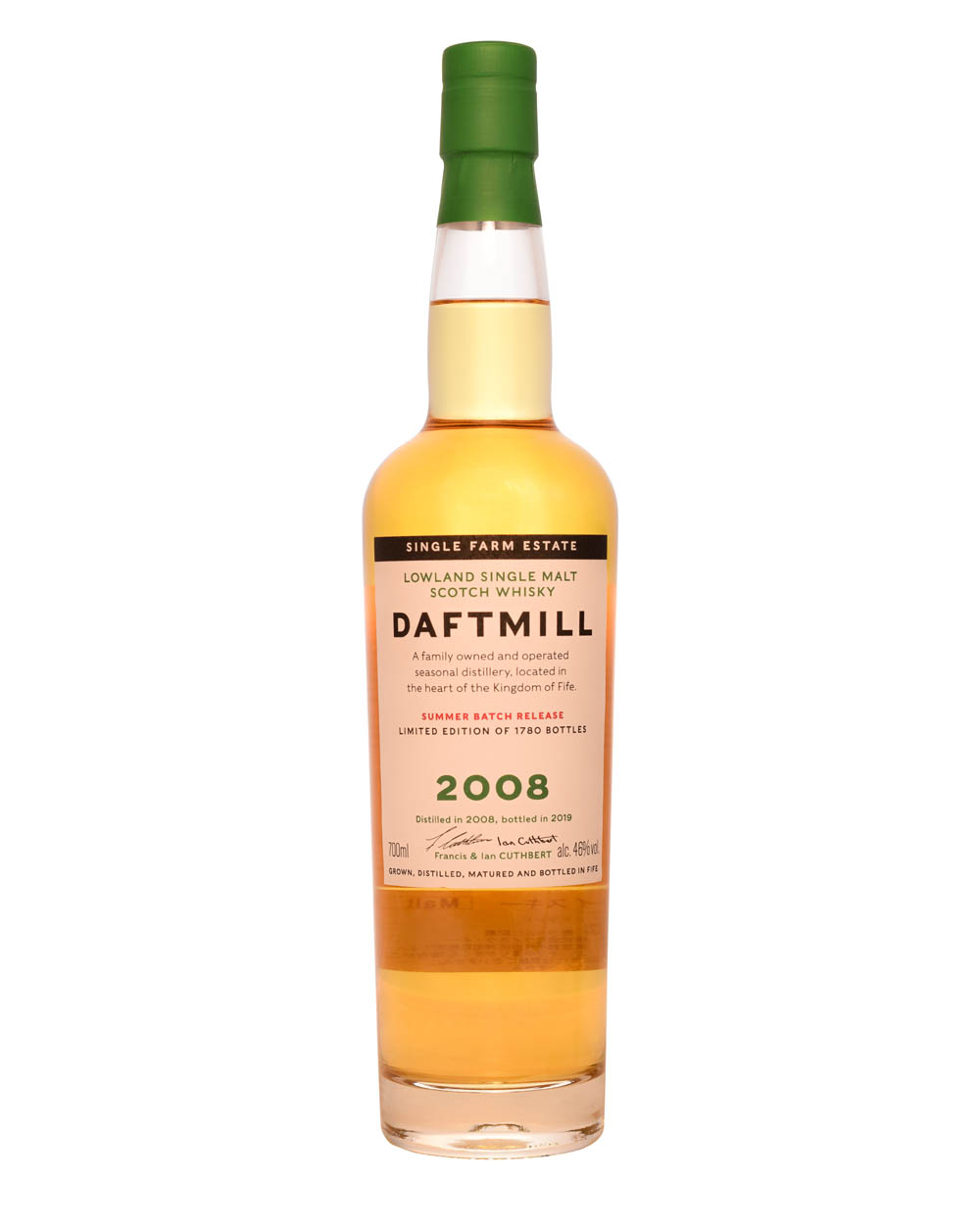Daftmill 2008 Summer Batch Release 2019 Musthave Malts MHM