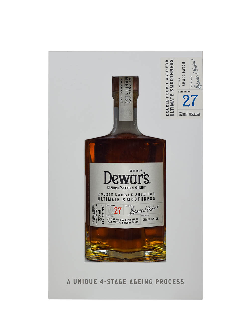 Dewars 27 Years Old Small Batch Box Musthave Malts MHM