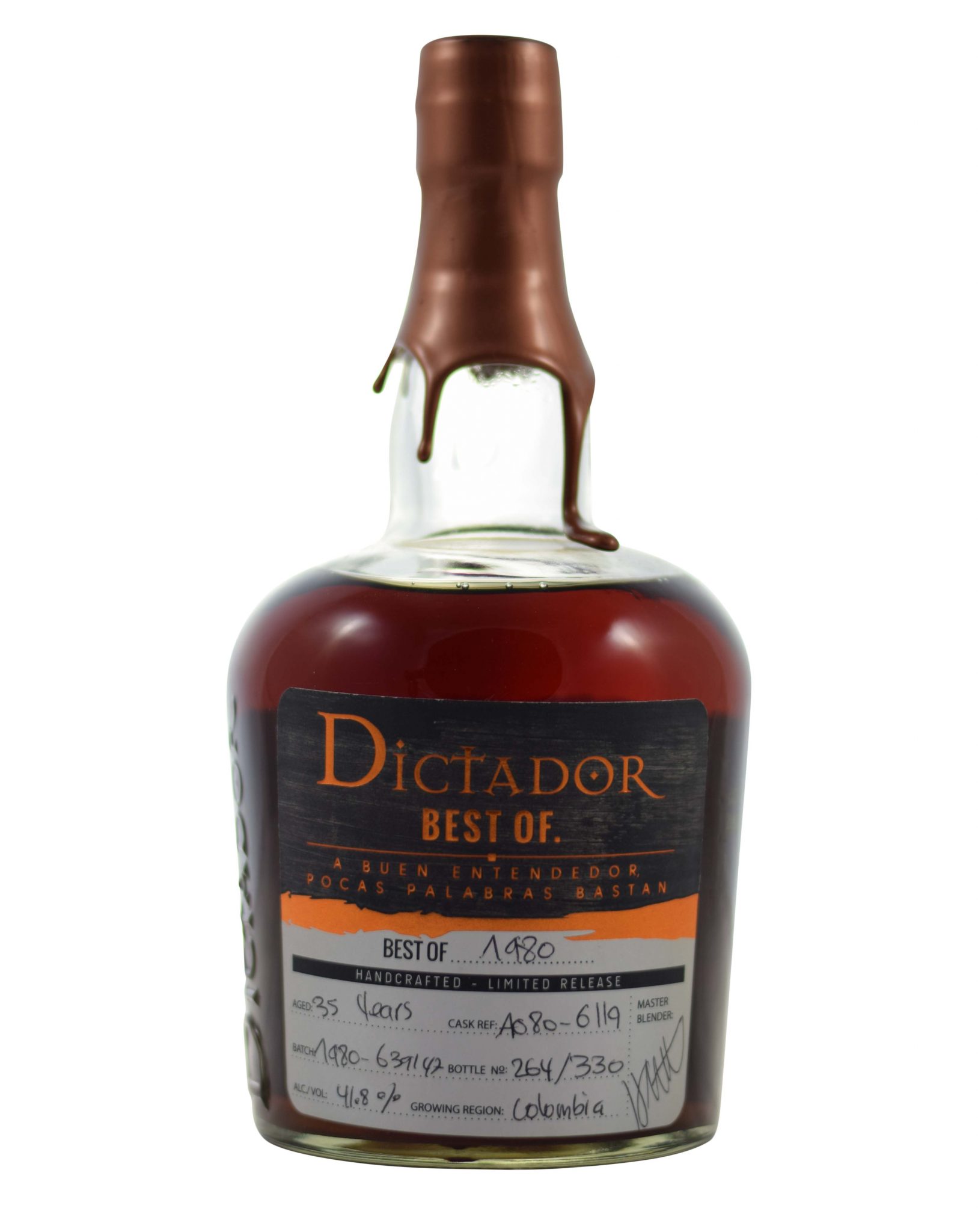 Dictador 1980 36 years 41,8% Musthave Malts MHM