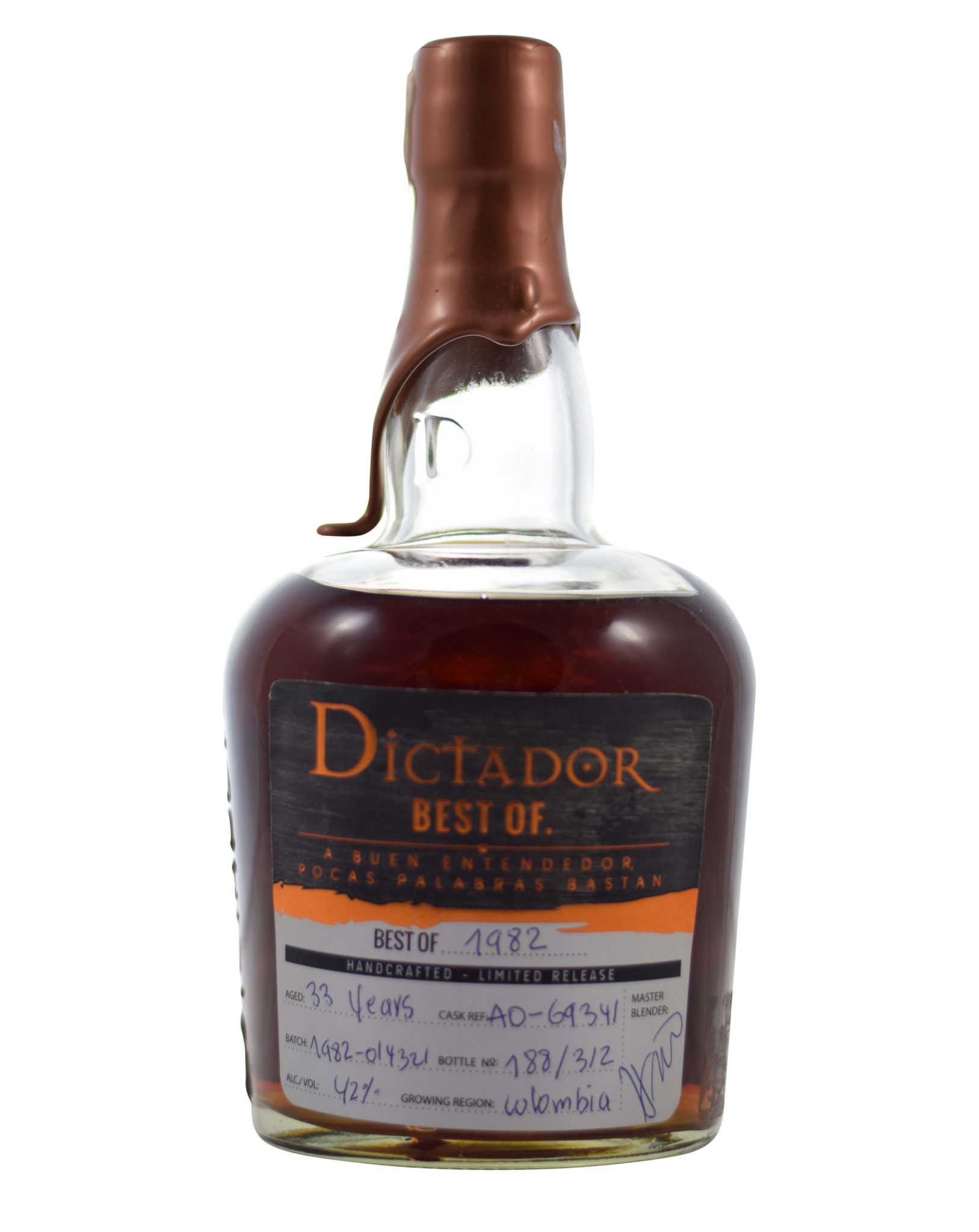Dictador 1982 33 years 42% Musthave Malts MHM