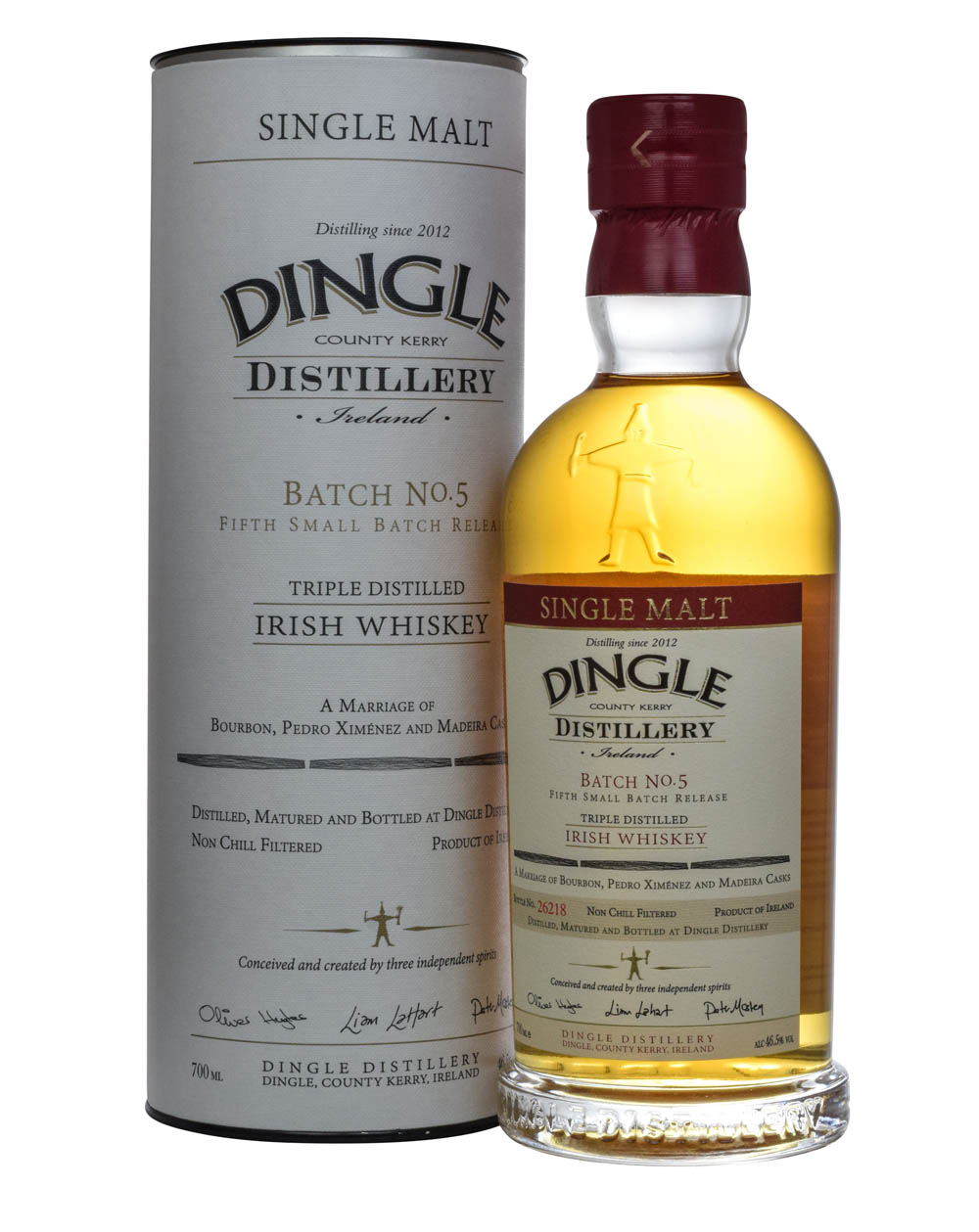 Dingle Batch No. 5 Irish Single Malt Whiskey Tube Musthave Malts MHM