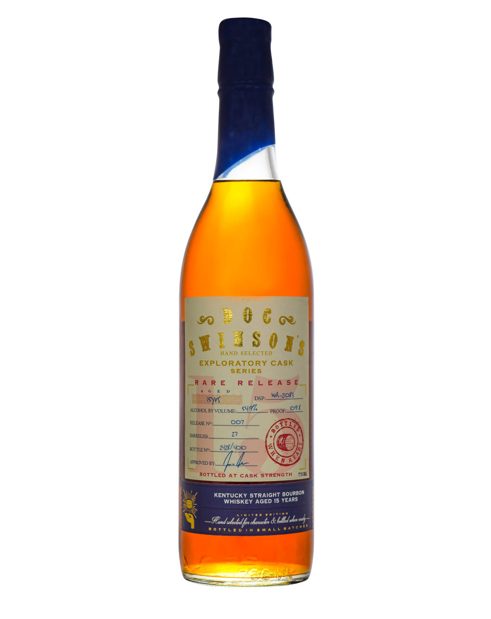 Doc Swinson's Exploratory Cask Series Release 007 15 Years Old Musthave Malts MHM