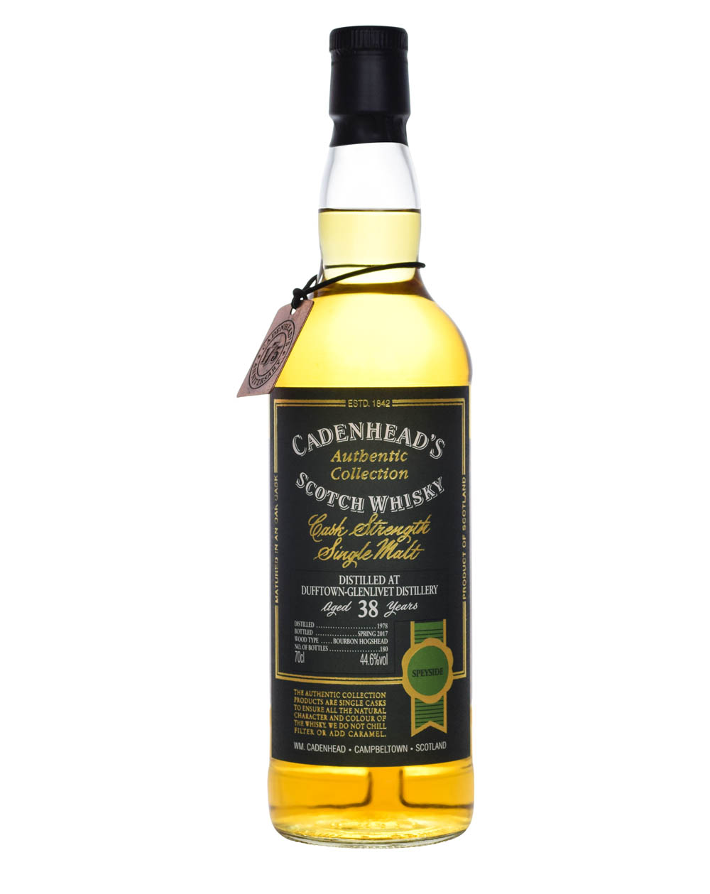 Dufftown 38 Years Old Cadenhead 1978 Musthave Malts MHM