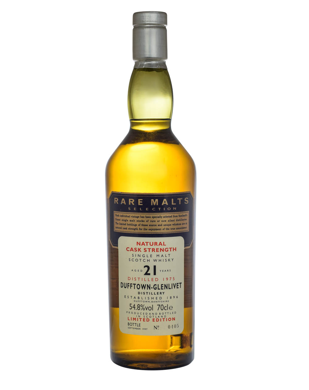 Dufftown-Glenlivet 1975 Rare Malts Collection 21 Years Old Musthave Malts MHM
