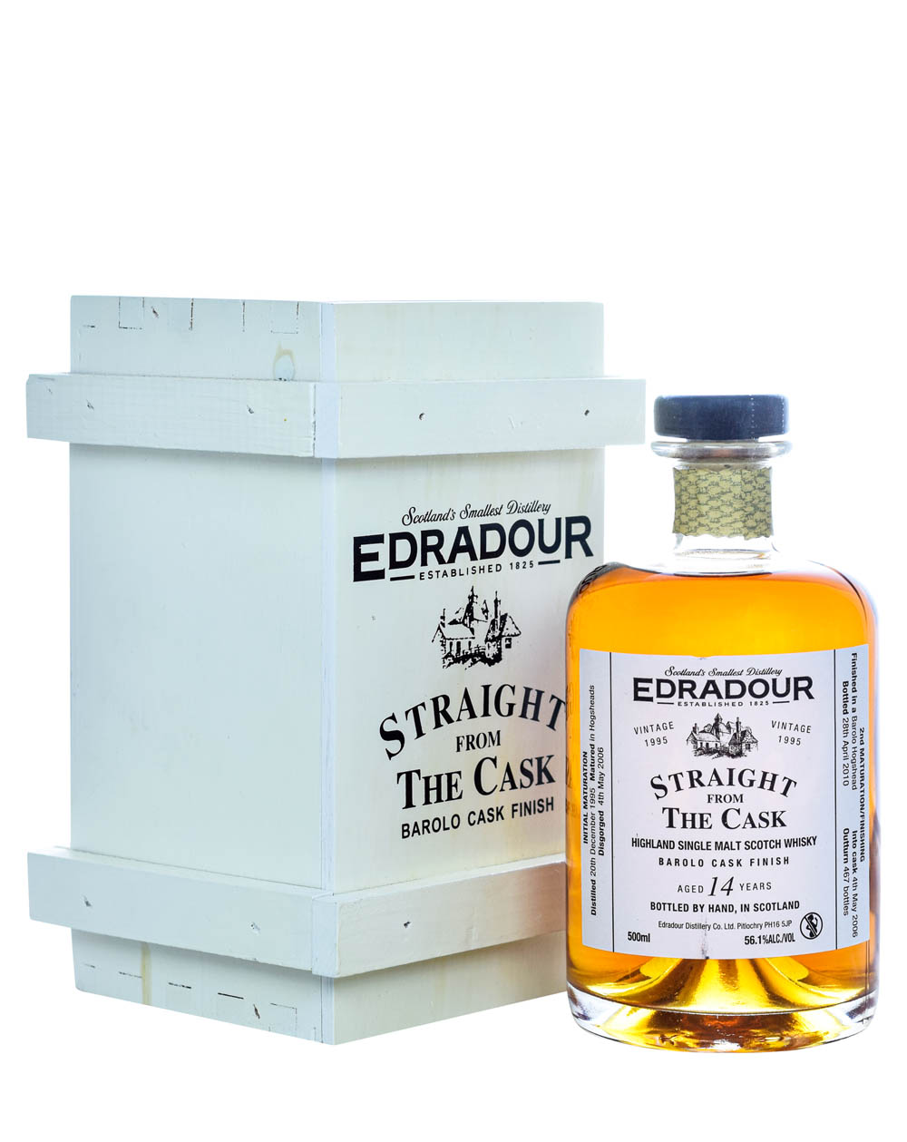 Edradour 14 Years Old Straight From The Cask Barolo Finish Box Musthave Malts MHM