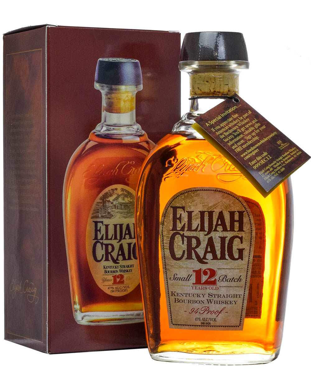Elijah Craig 12 Years Old Small Batch 2012 Box Musthave Malts MHM