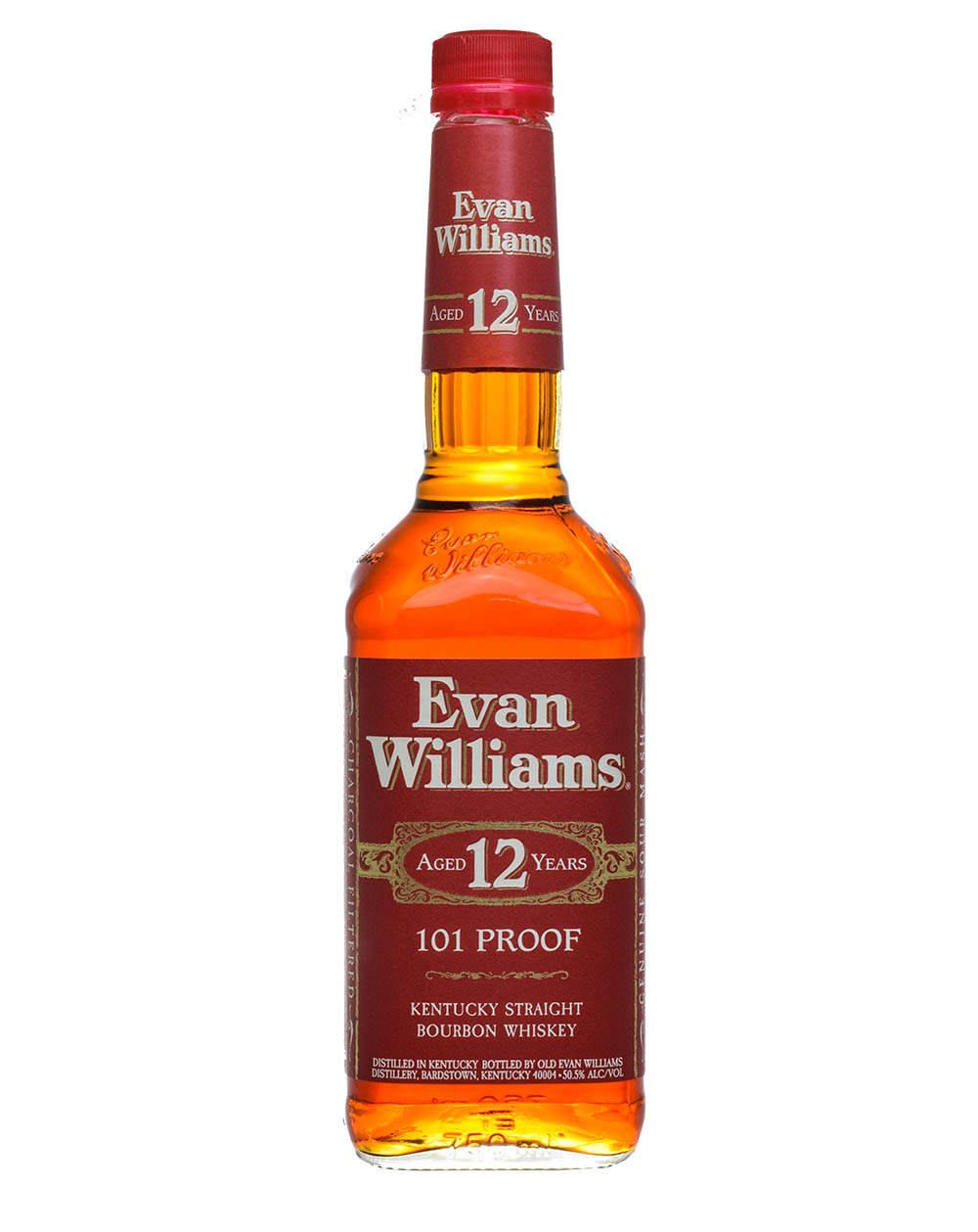 Evan Williams 12 Years Old 101 Proof Red Label Japan Musthave Malts MHM