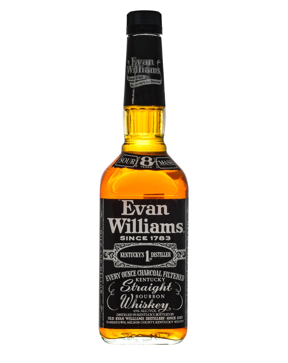 Evan Williams 8 Years Old 2000 Black Label Japanese Import Musthave Malts MHM