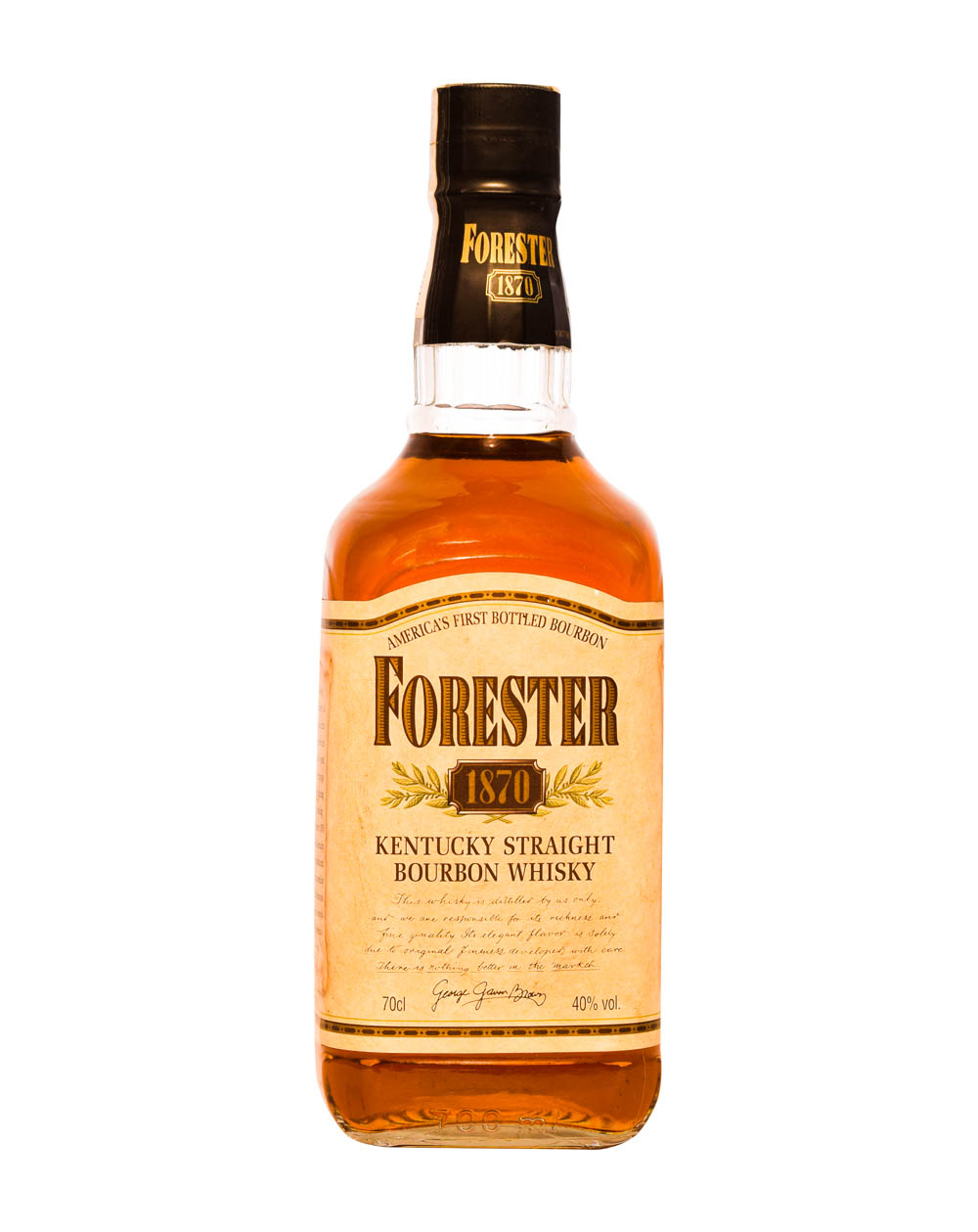Forester 1870 Kentucky Straight Bourbon Whisky Musthave Malts MHM