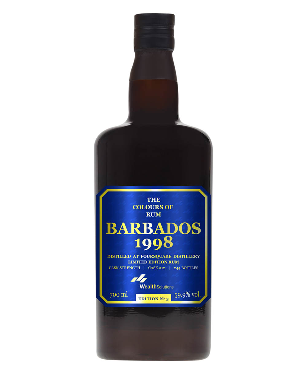 Foursquare Barbados 1998 The Colours Of Rum Edition 3 Musthave Malts MHM