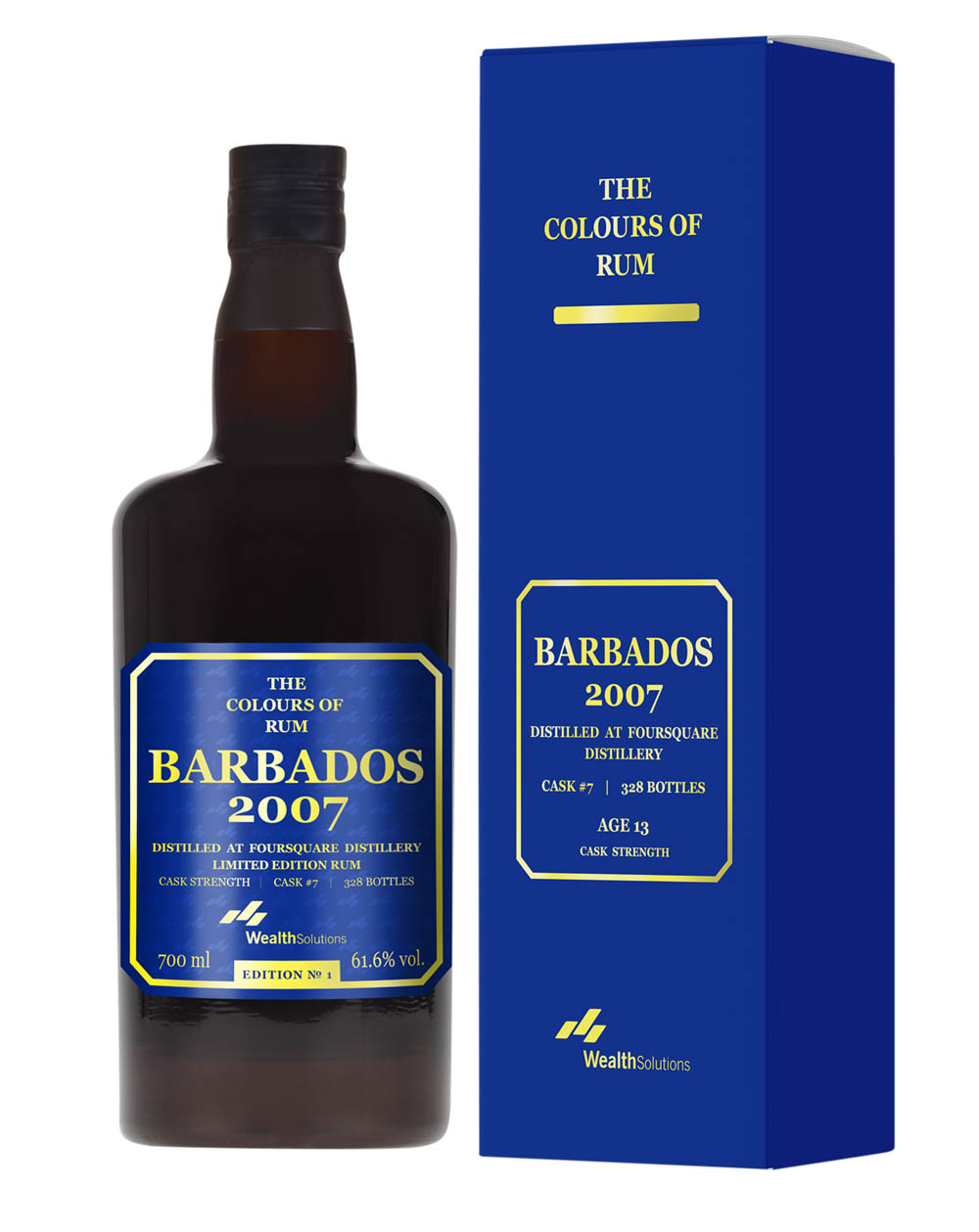 Foursquare Barbados 2007 The Colours Of Rum Edition 1 Box Musthave Malts MHM