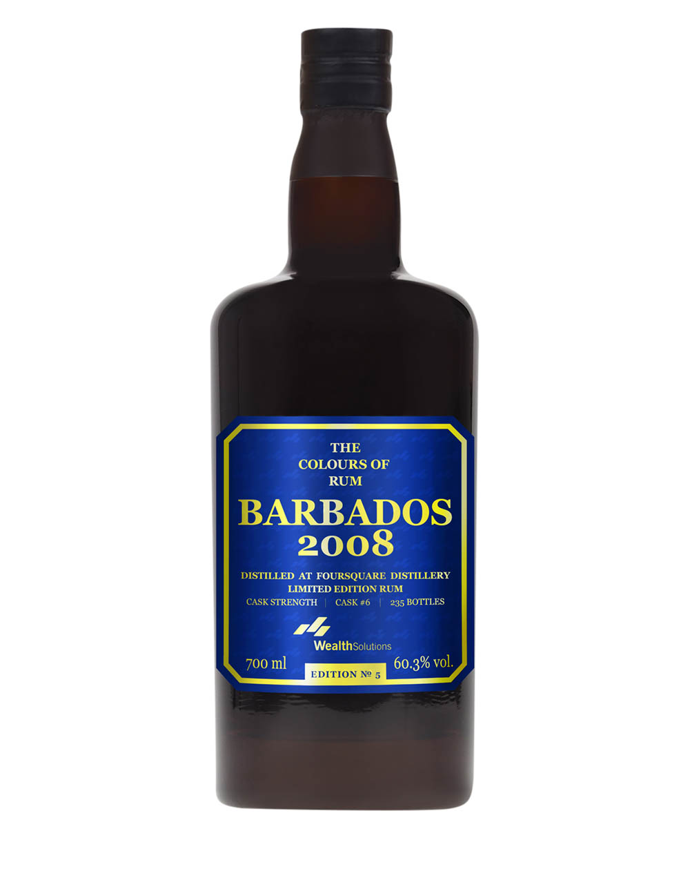 Foursquare Barbados 2008 The Colours Of Rum Edition 5 Musthave Malts MHM
