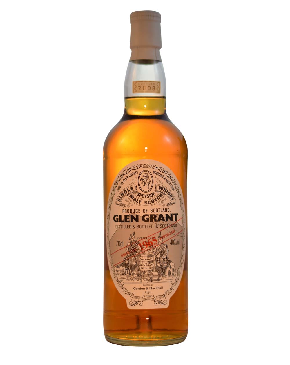 Glen Grant 1965 - 2008 Gordon and Macphail Musthave Malts MHM