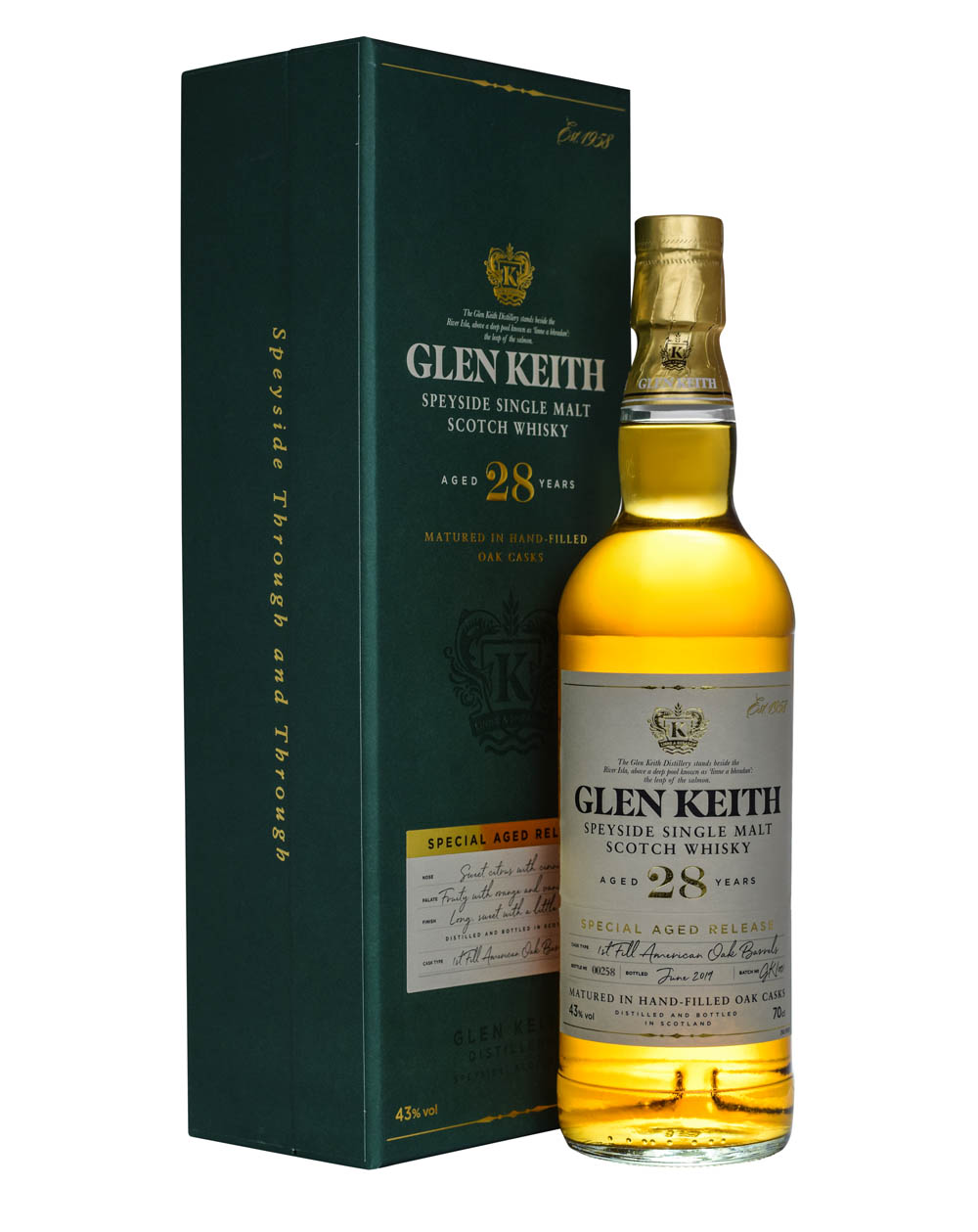 Glen Keith 28 Years Old Special Aged Release Box Musthave Malts MHM