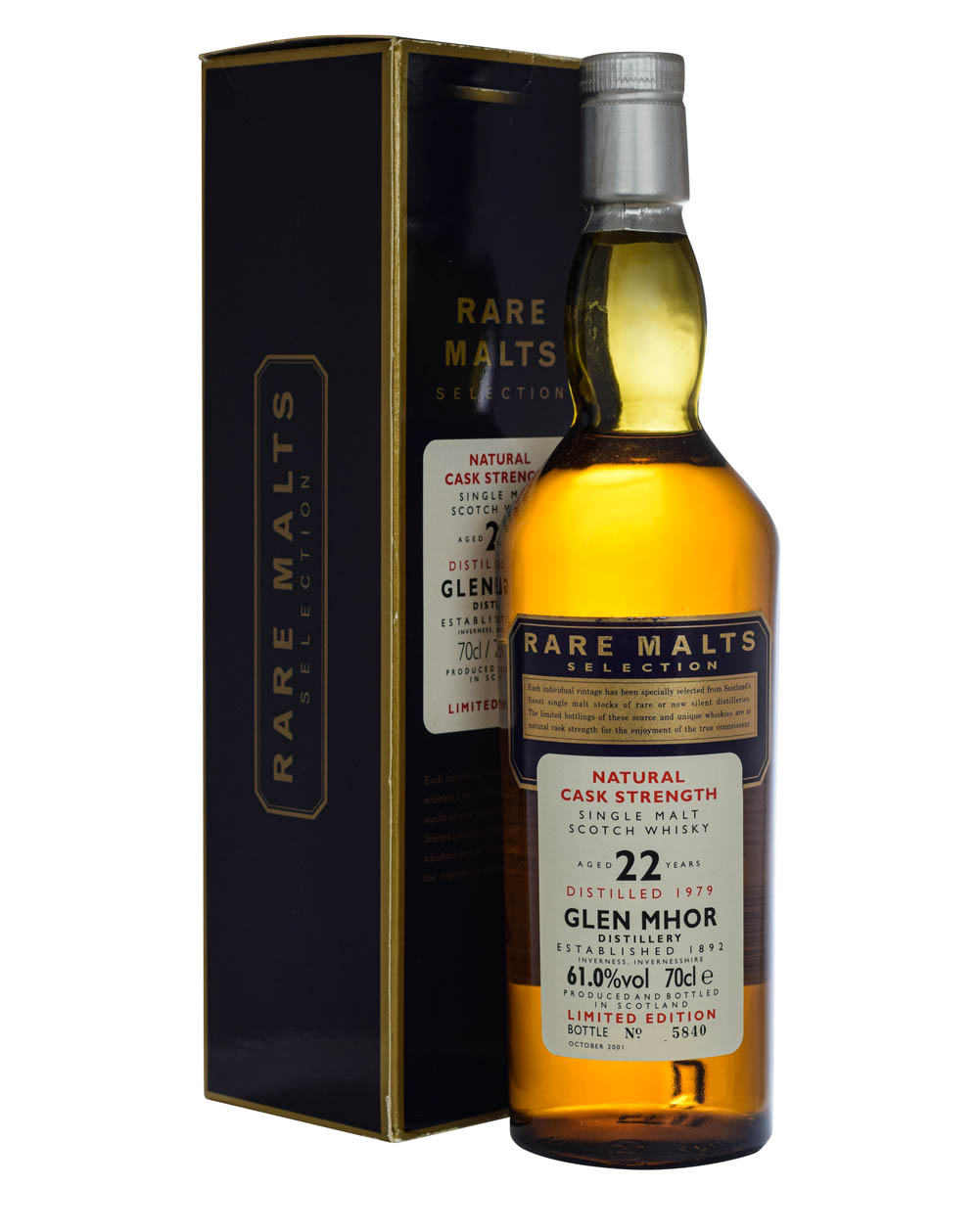 Glen Mhor 1979 Rare Malts Collection 22 Years Old Box Musthave Malts MHM