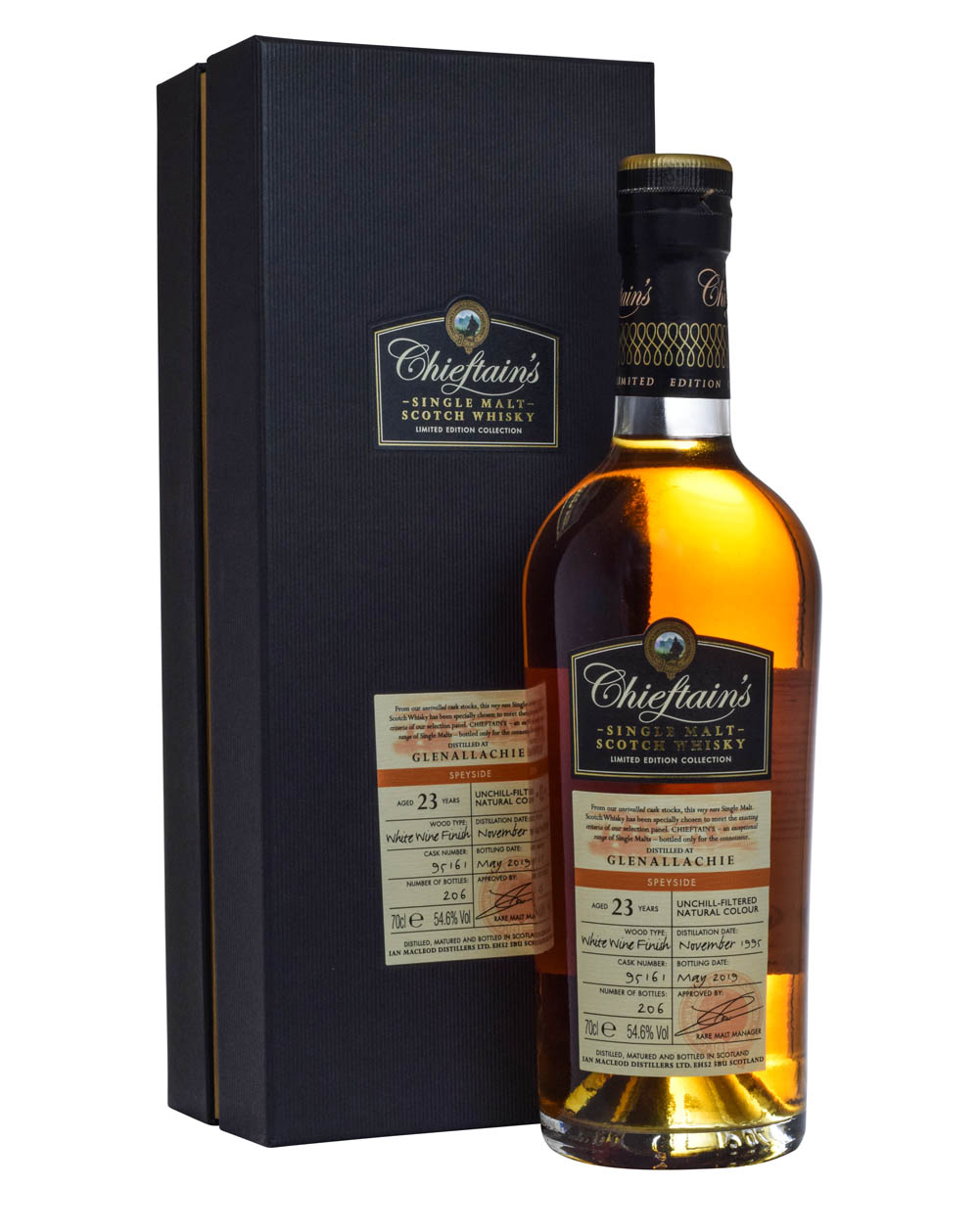 Glenallachie 23 Years Old Chieftain's 1995 Box Musthave Malts MHM