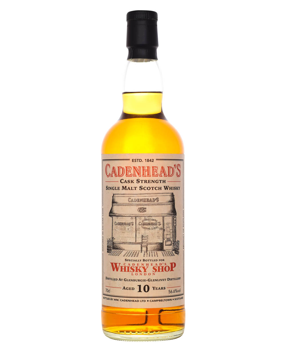 Glenburgie 10 Years Old Cadenhead's Shop London Musthave Malts MHM