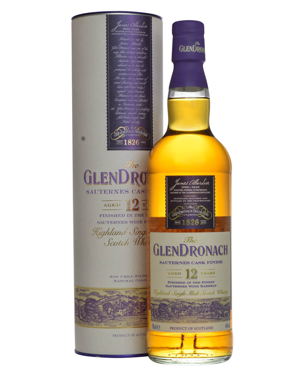Glendronach 12 Years Old Sauternes Cask Finish Tube Musthave Malts MHM