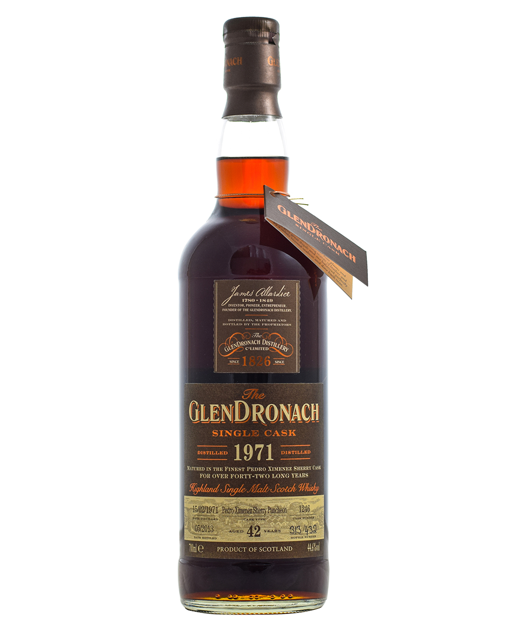 Glendronach 1971 Single Cask #1246 (42 Years Old) Musthave Malts MHM