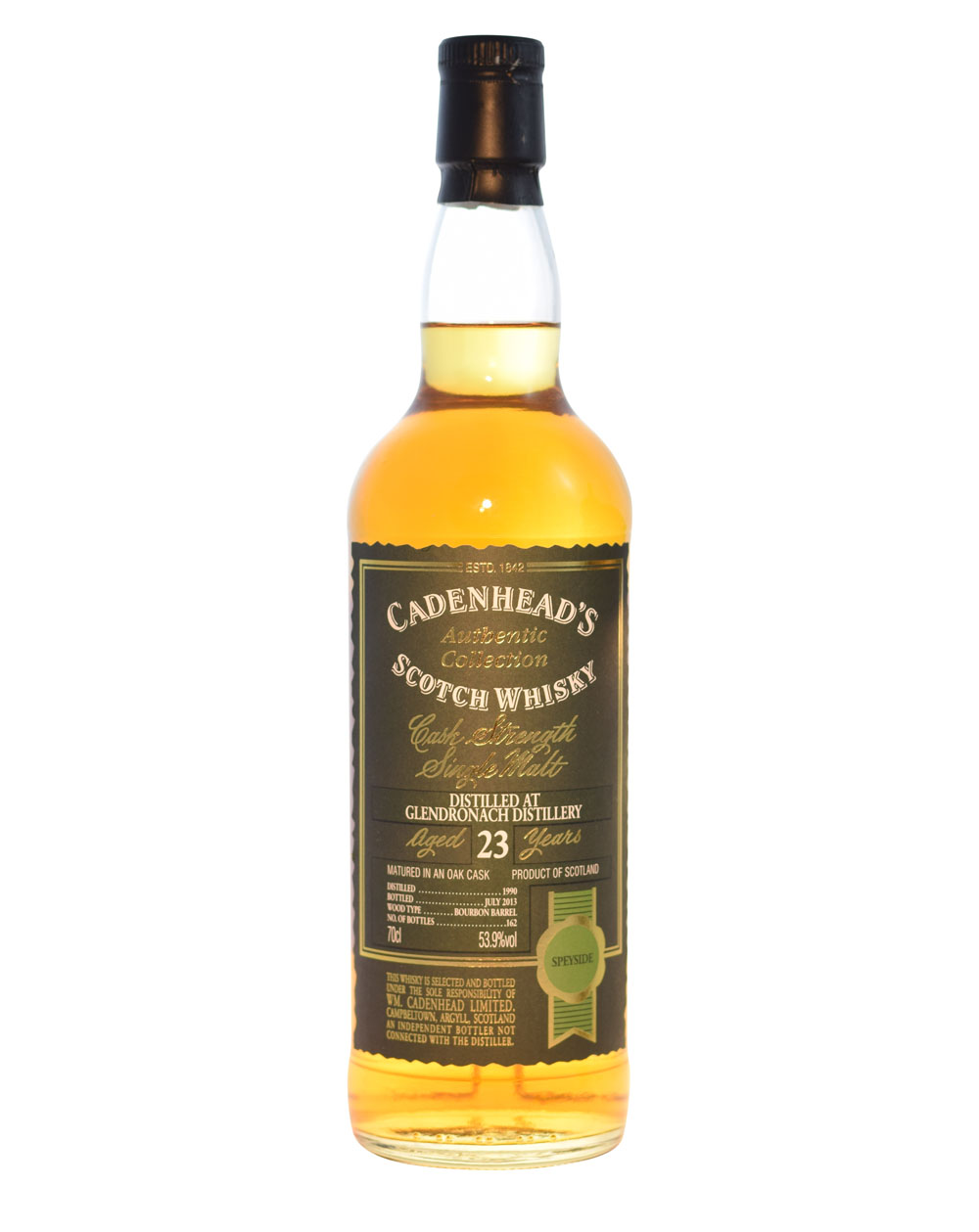 Glendronach 1990 Cadenhead (23 Years Old) Musthave Malts MHM