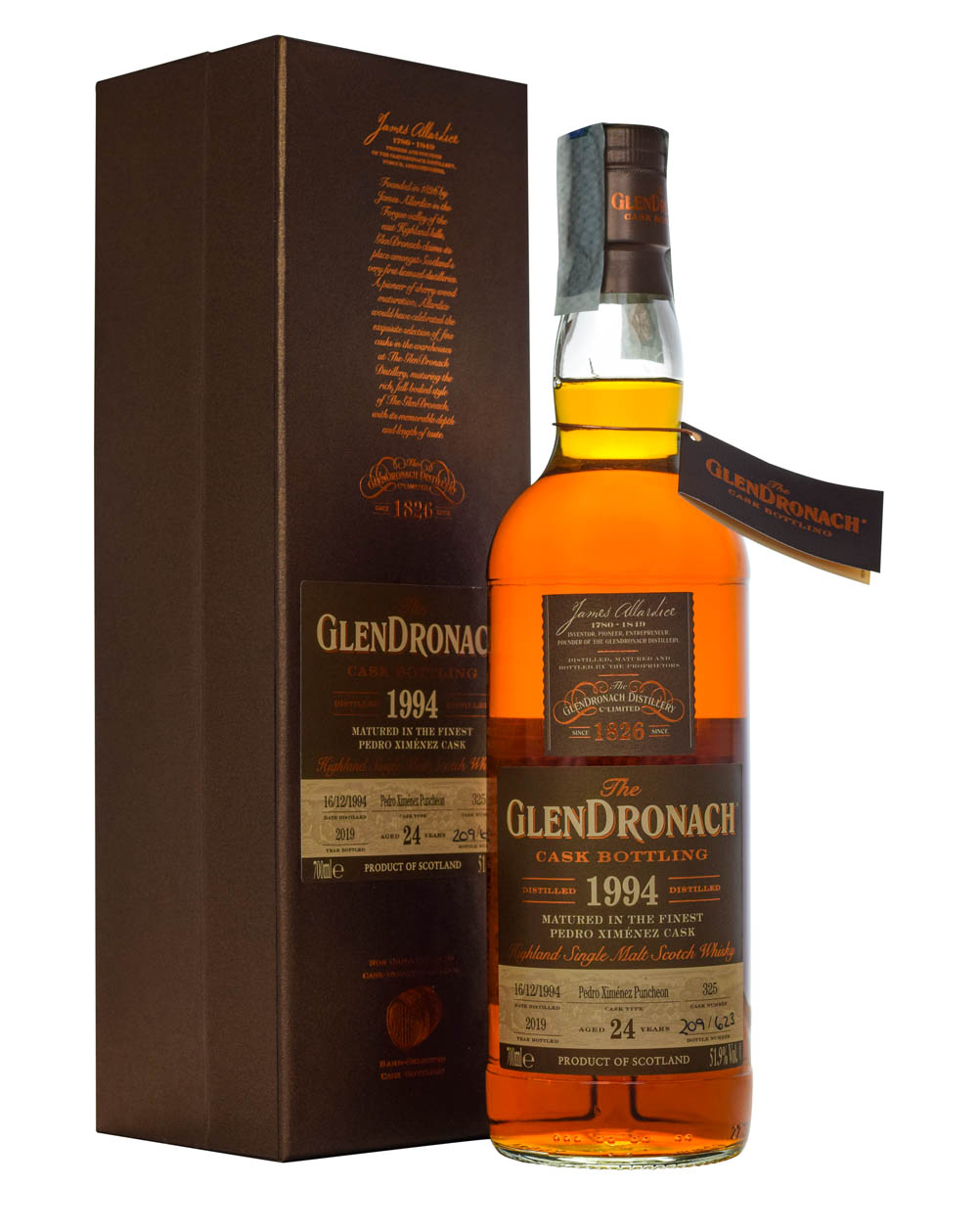 Glendronach 24 Years Old 1994 Single Cask 325 Box Musthave Malts MHM