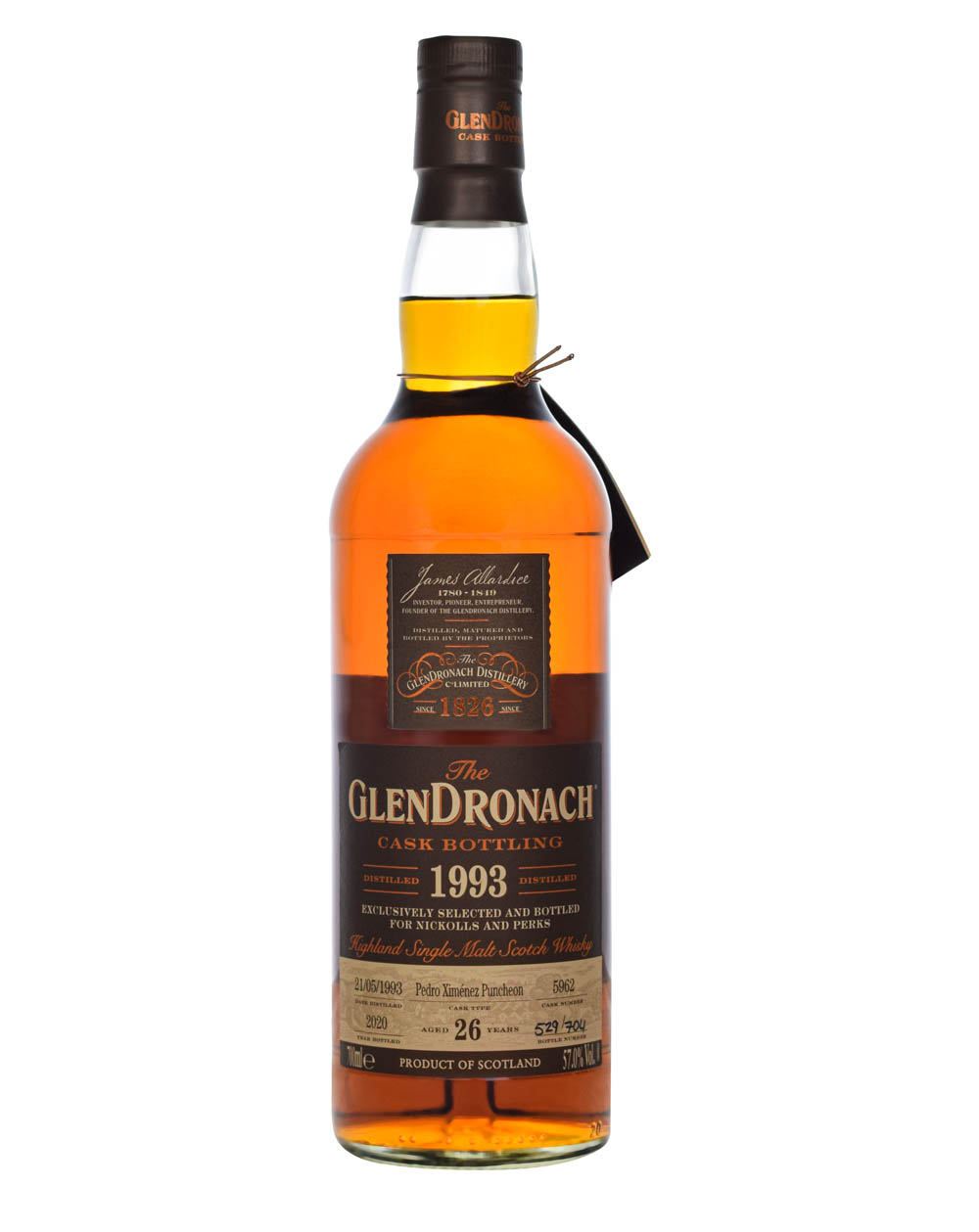 Glendronach 26 Years Old 1993 Cask #5962 Musthave Malts MHM