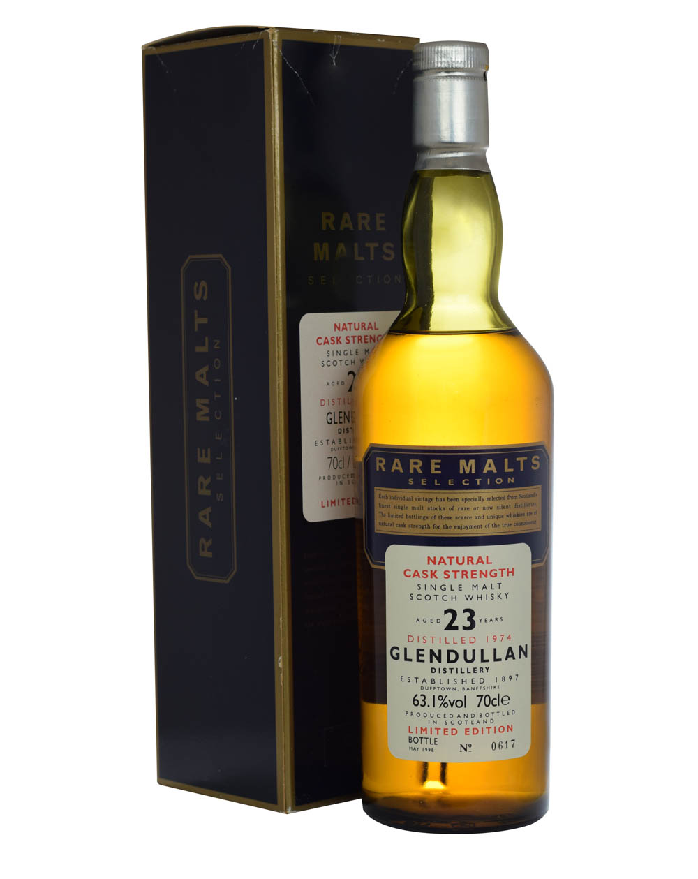 Glendullan 1974 Rare Malts Collection 23 Years Old Box Musthave Malts MHM