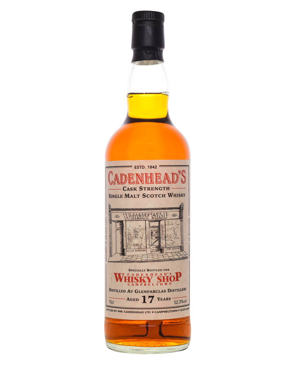 Glenfarclas 17 Years Old Cadenhead's Shop Campbeltown Musthave Malts MHM