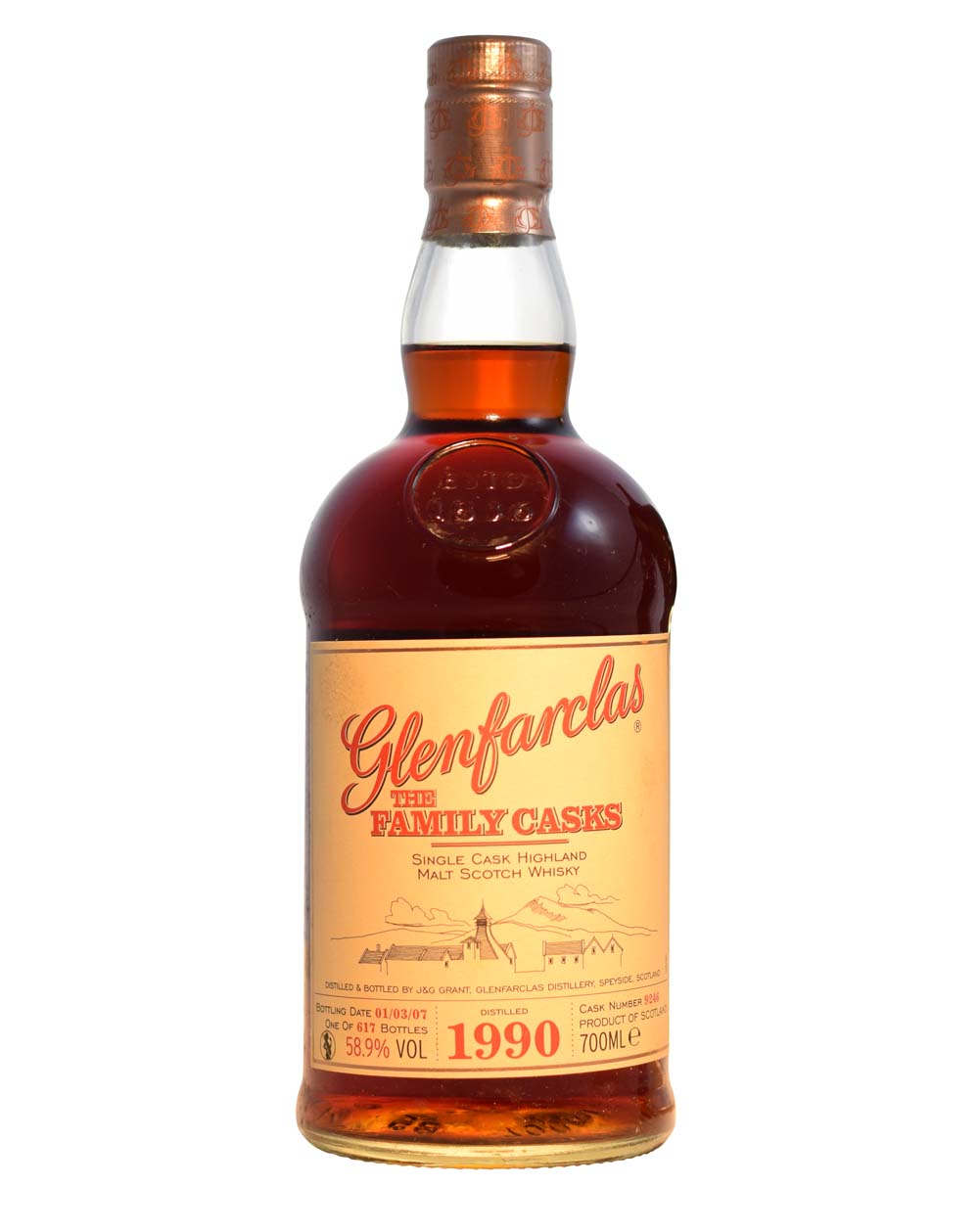 Glenfarclas 1990 The Family Cask (16 Years Old) Musthave Malts MHM