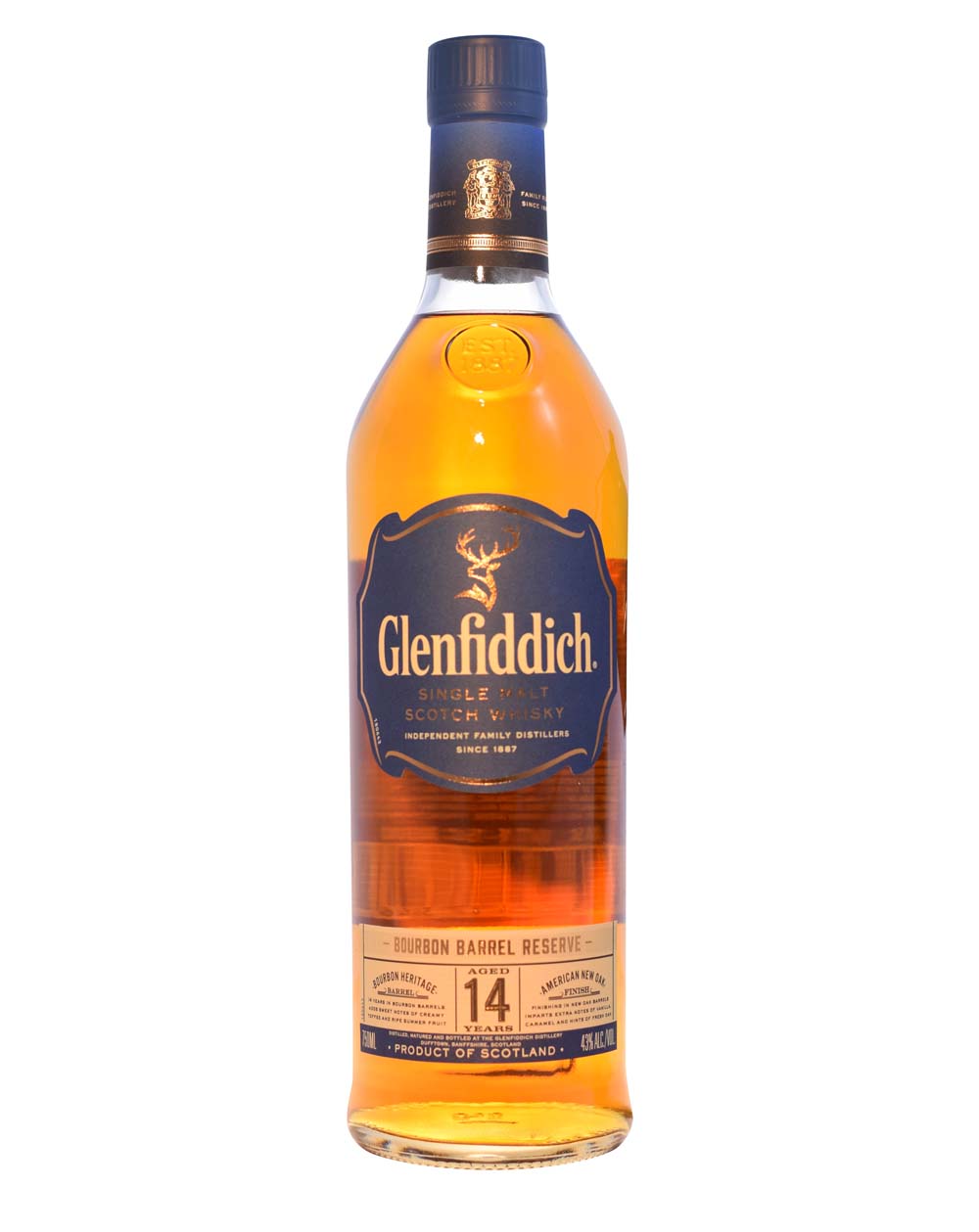 Glenfiddich Bourbon Barrel Reserve 14 Years Old Musthave Malts MHM