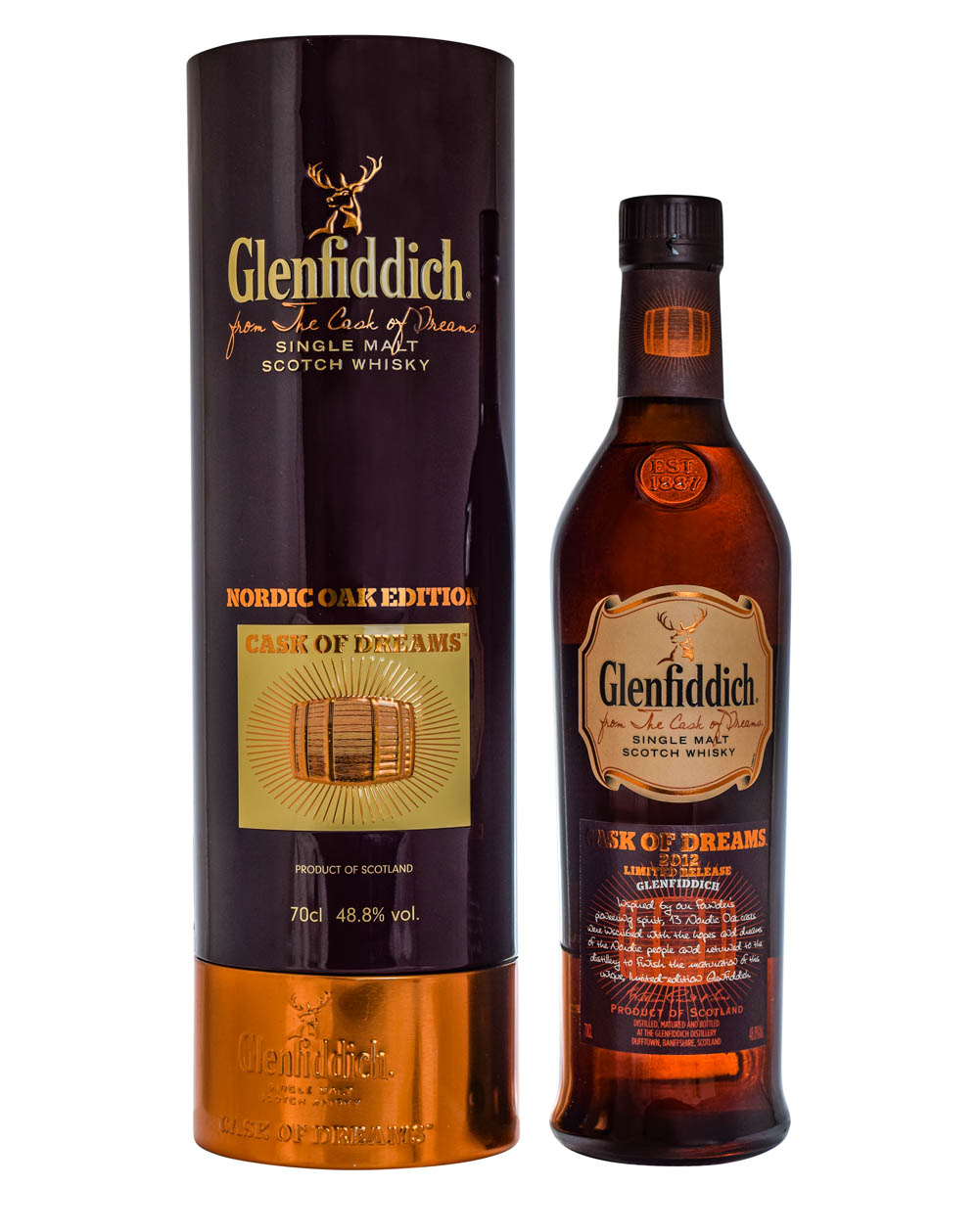 Glenfiddich Cask of Dreams 2012 Tube Musthave Malts MHM