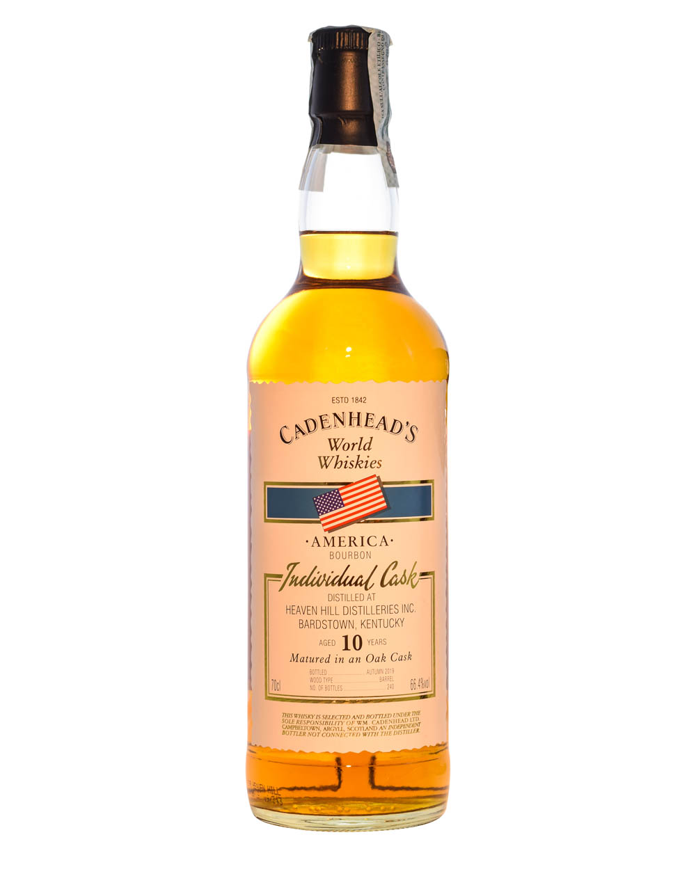 Heaven Hill 2009 Cadenhead (10 Years Old) Musthave Malts MHM