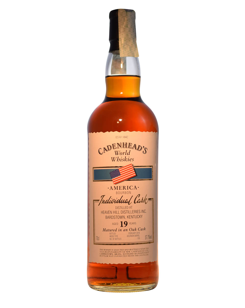 Heaven Hill 2016 Cadenhead (19 Years Old) Musthave Malts MHM