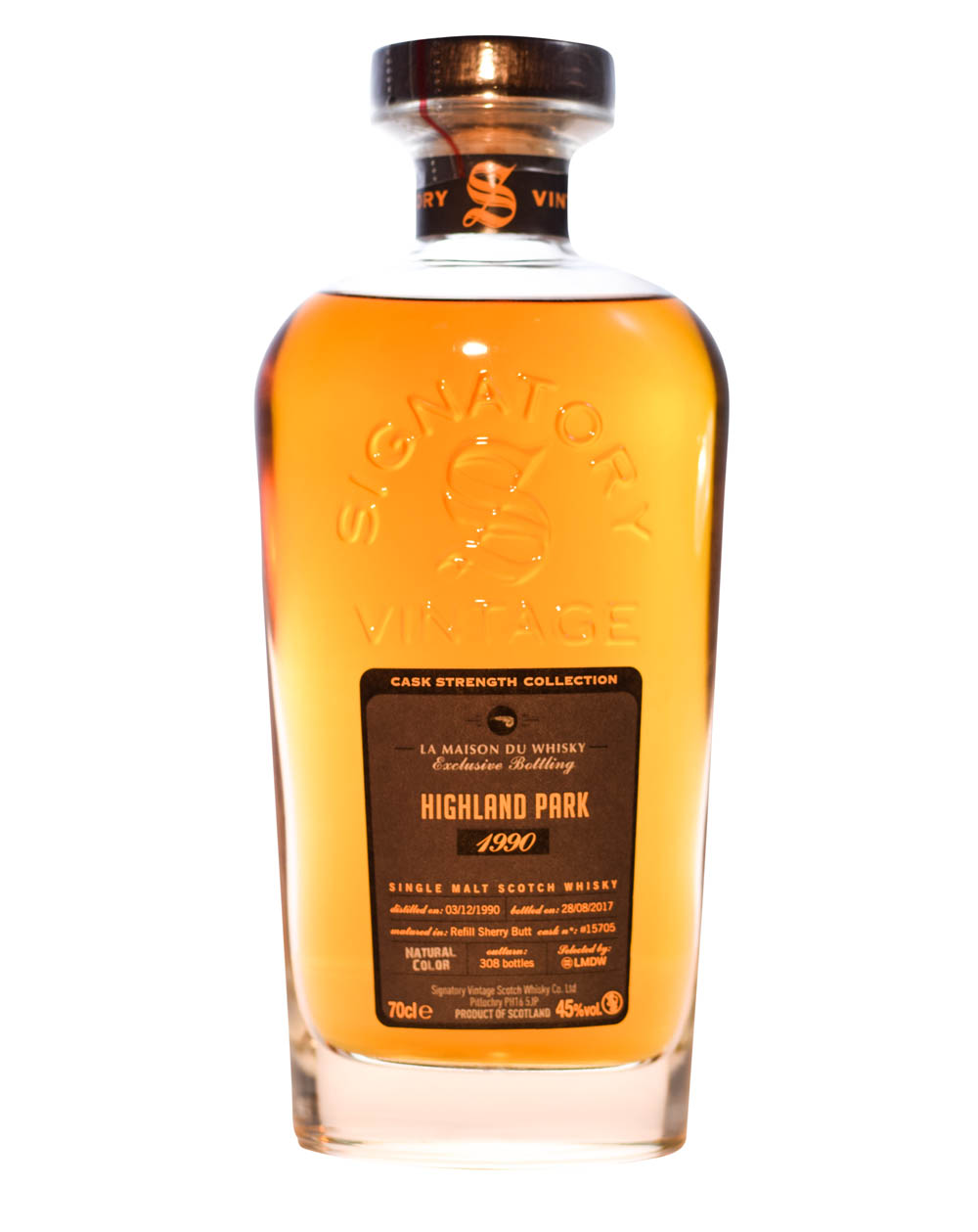 Highland Park 1990 Signatory Vintage for LMDW (27 Years Old) Musthave Malts MHM