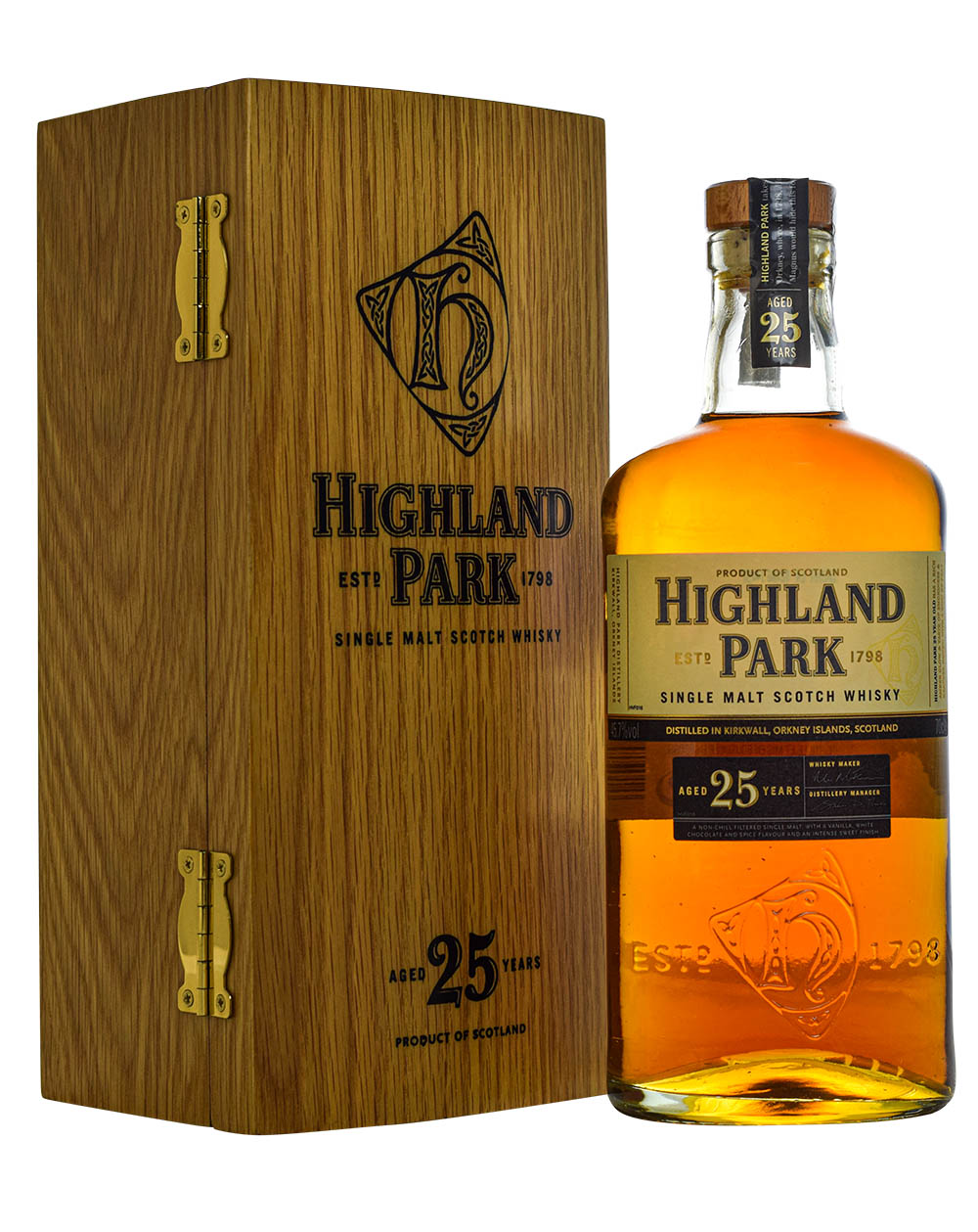 Highland Park 25 Years Old Box Musthave Malts MHM