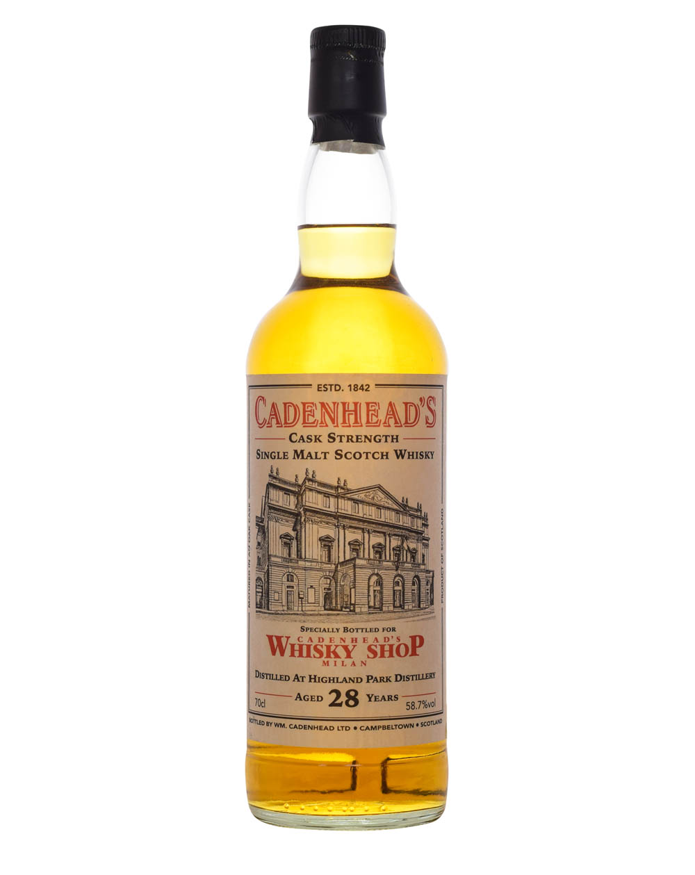 Highland Park 28 Years Old Cadenhead's Shop Milan Musthave Malts MHM