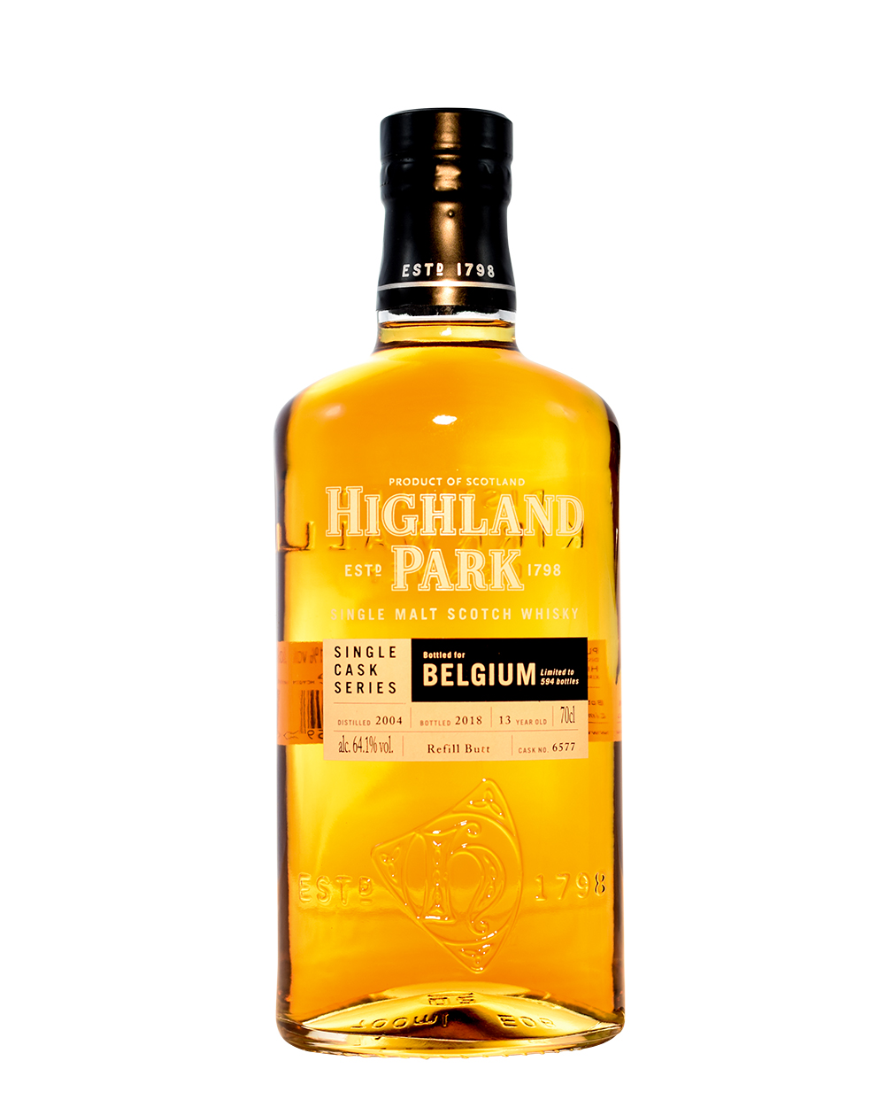 Highland Park Single Cask - Bottled for Belgium Musthave Malts MHM