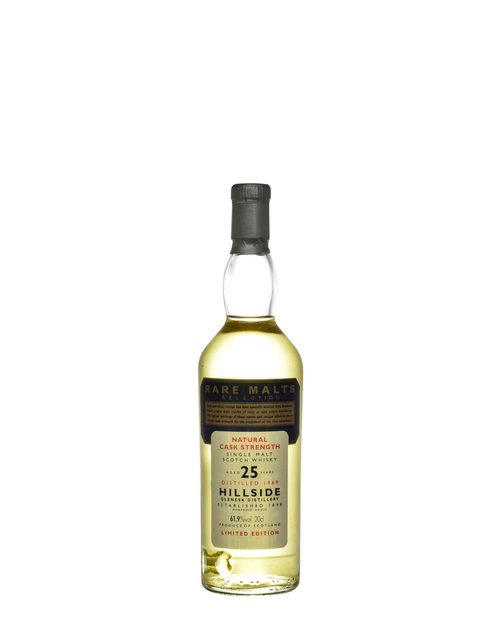 Hillside 25 Years Old 1969 200ml Musthave Malts MHM