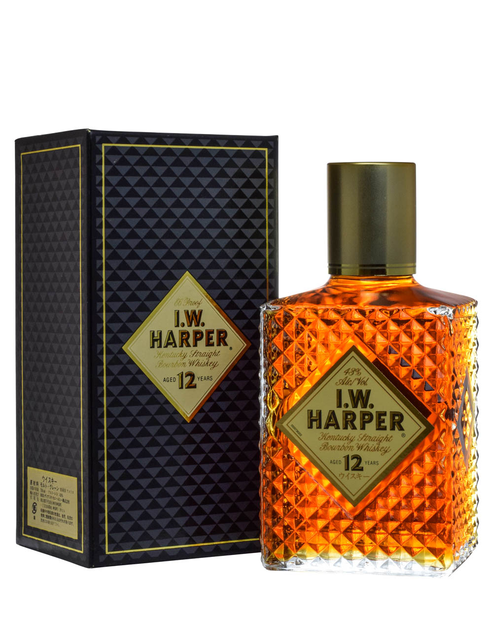 I.W. Harper 12 Years Old Sliding Box B Musthave Malts MHM